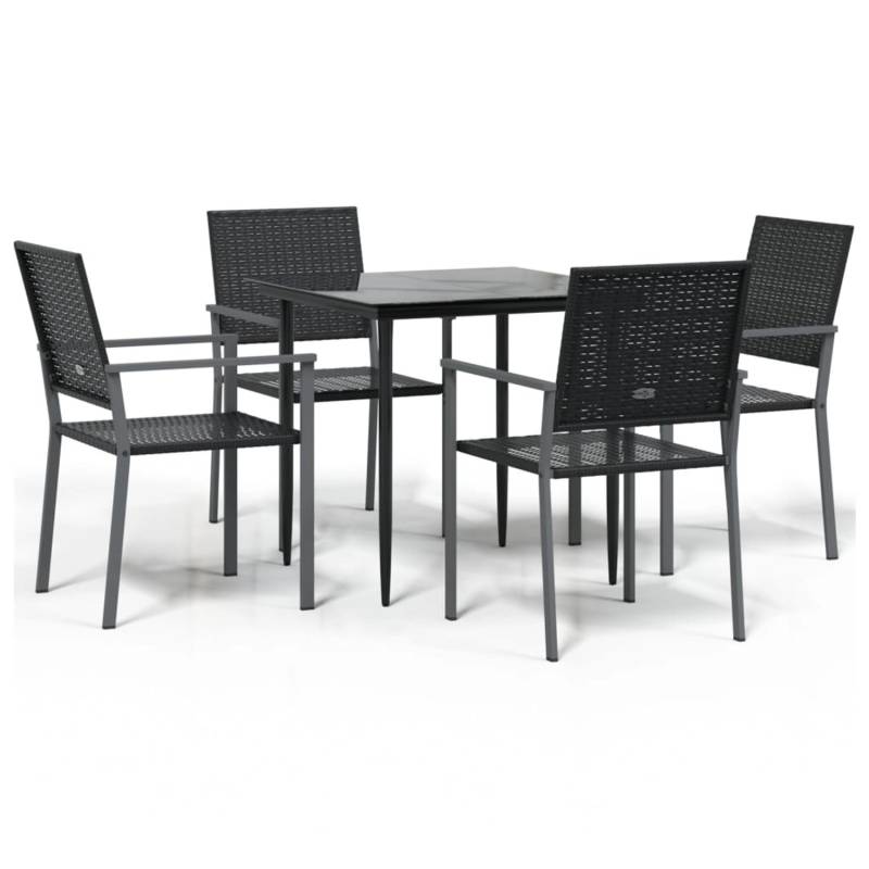 vidaXL 5-Tlg Garten-Essgruppe Poly Rattan und Stahl 3187004 vidaXL 5-Tlg Garten-Essgruppe Poly Rattan und Stahl 3187004 von VIDAXL