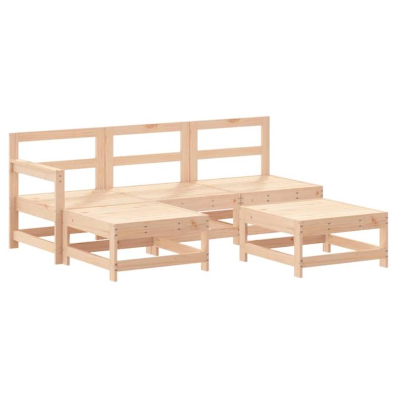 vidaXL 5-Tlg Garten-Lounge-Set Massivholz Kiefer 3186543 vidaXL 5-Tlg Garten-Lounge-Set Massivholz Kiefer 3186543 von VIDAXL