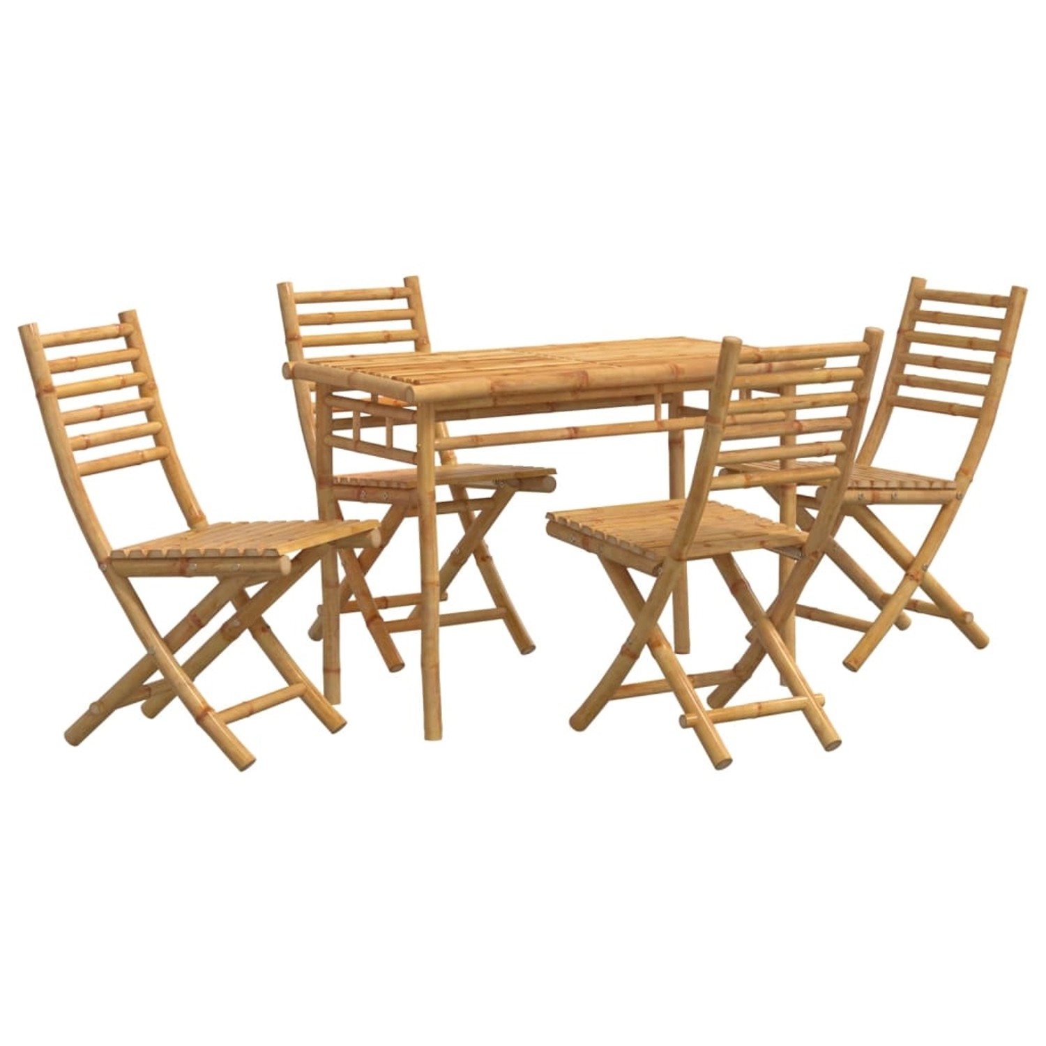 vidaXL 5-tlg Garten-Essgruppe Bambus Modell 1 vidaXL 5-tlg Garten-Essgruppe Bambus Modell 1 von VIDAXL