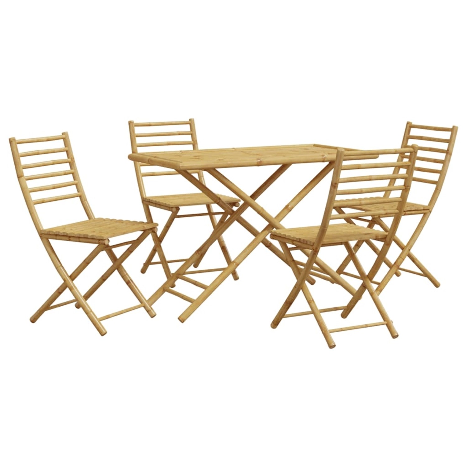 vidaXL 5-tlg Garten-Essgruppe Bambus Modell 3 vidaXL 5-tlg Garten-Essgruppe Bambus Modell 3 von VIDAXL