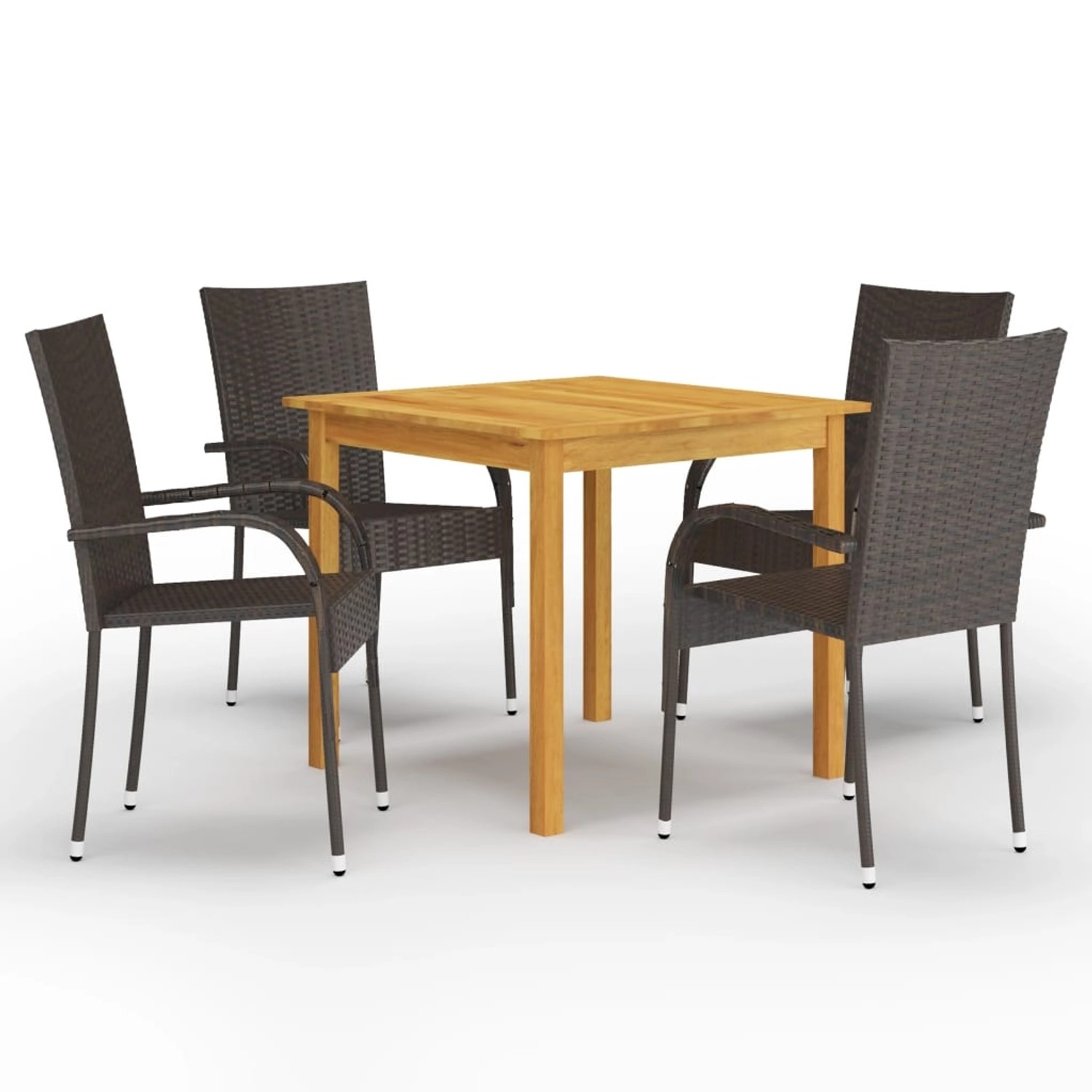 vidaXL 5-tlg Garten-Essgruppe Braun Modell 2 vidaXL 5-tlg Garten-Essgruppe Braun Modell 2 von VIDAXL