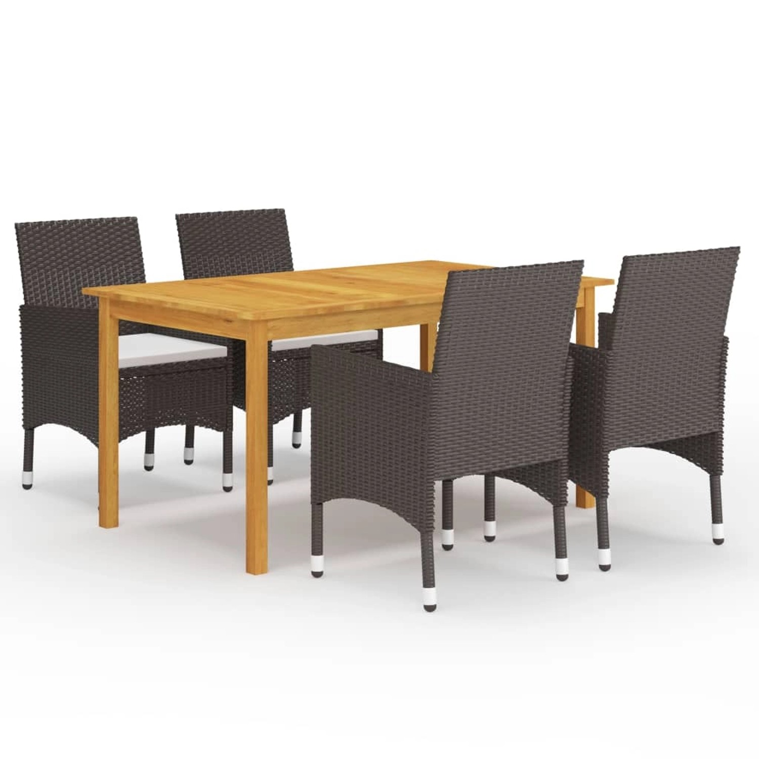 vidaXL 5-tlg Garten-Essgruppe Braun Modell 8 vidaXL 5-tlg Garten-Essgruppe Braun Modell 8 von VIDAXL