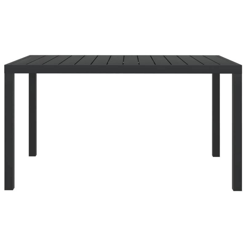 vidaXL 5-tlg Garten-Essgruppe mit Kissen Poly Rattan Grau Modell 24 von VIDAXL