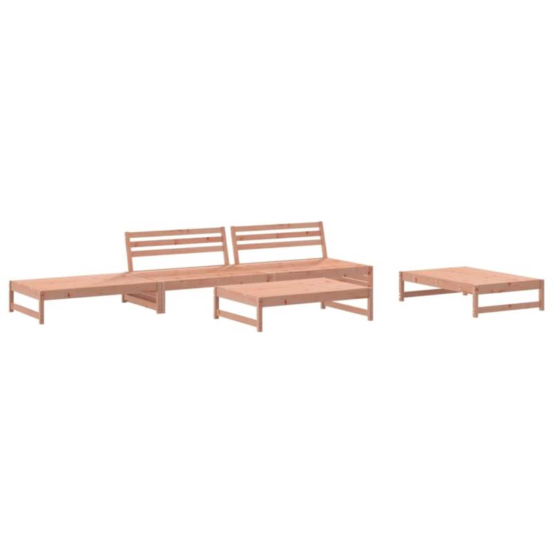 vidaXL 5-tlg Garten-Lounge-Set Massivholz Douglasie Modell 9 von VIDAXL