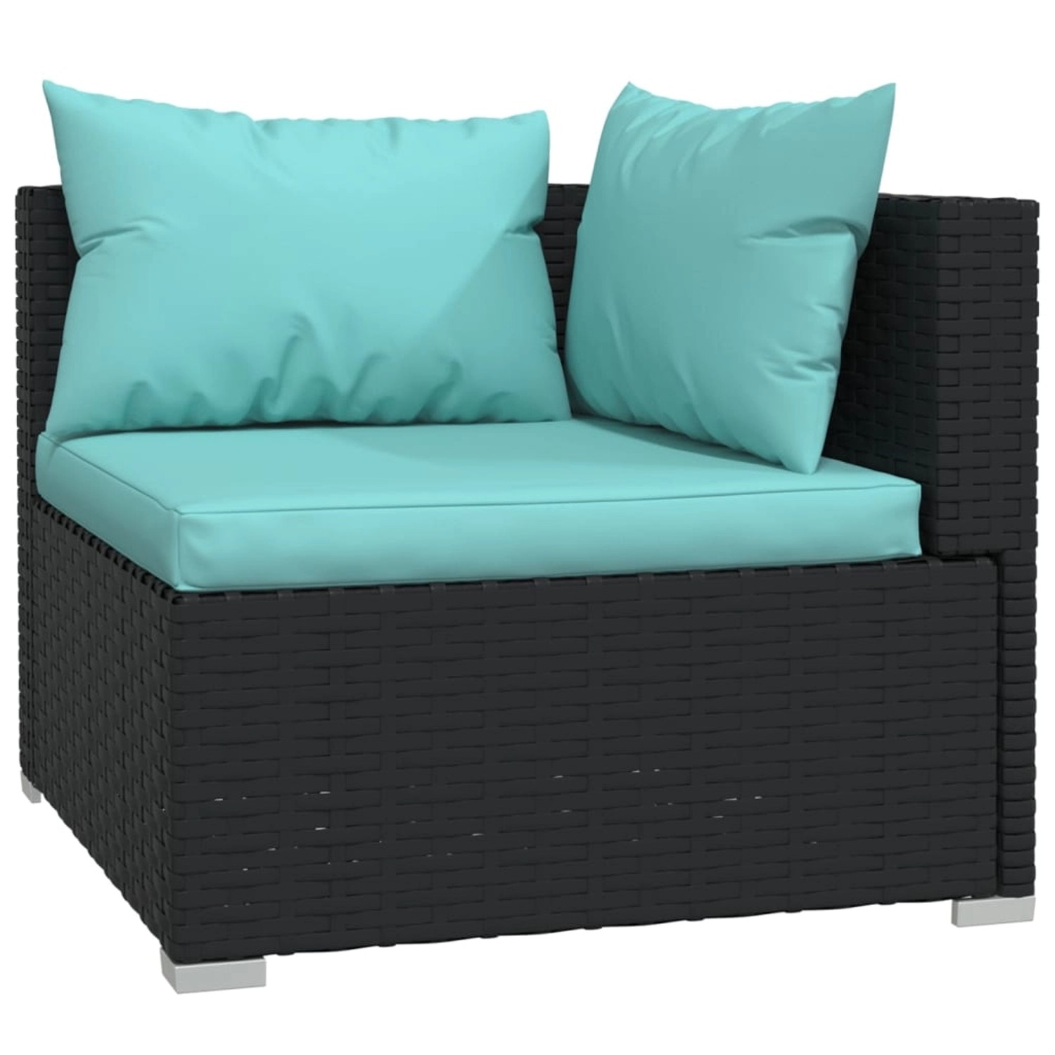 vidaXL 5-tlg Garten-Lounge-Set mit Kissen Poly Rattan Schwarz Modell 41 vidaXL 5-tlg Garten-Lounge-Set mit Kissen Poly Rattan Schwarz Modell 41 von VIDAXL