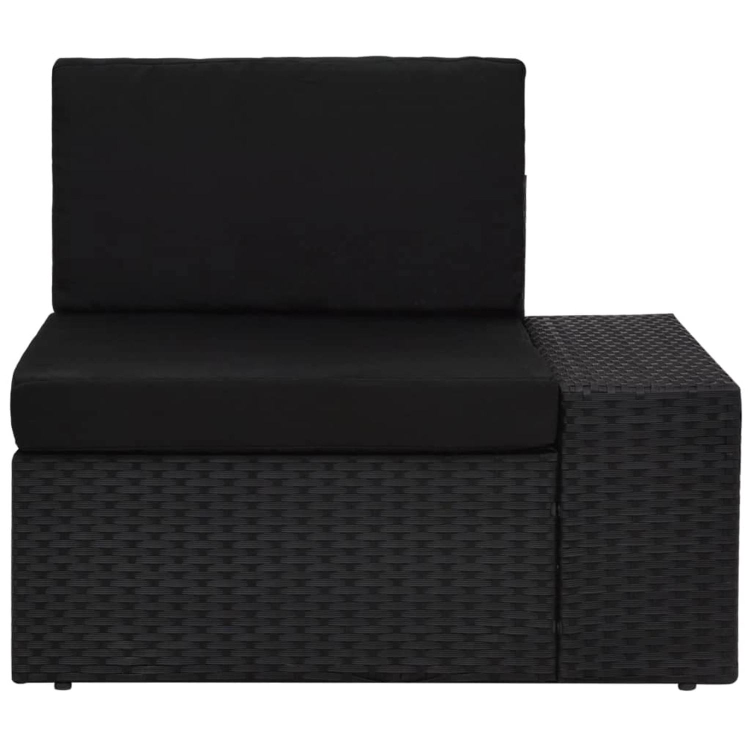 vidaXL 5-tlg Garten-Lounge-Set mit Kissen Schwarz Poly Rattan Modell 3 vidaXL 5-tlg Garten-Lounge-Set mit Kissen Schwarz Poly Rattan Modell 3 von VIDAXL