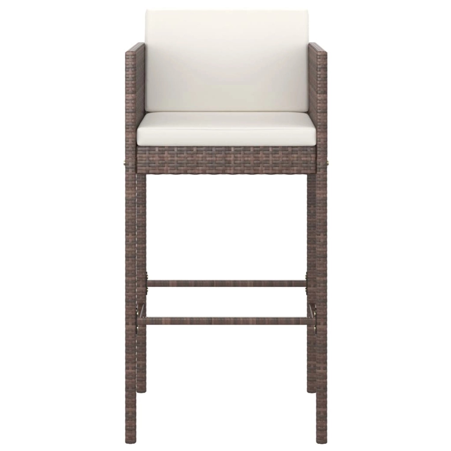 vidaXL 5-tlg Gartenbar-Set mit Kissen Poly Rattan Braun Modell 6 vidaXL 5-tlg Gartenbar-Set mit Kissen Poly Rattan Braun Modell 6 von VIDAXL