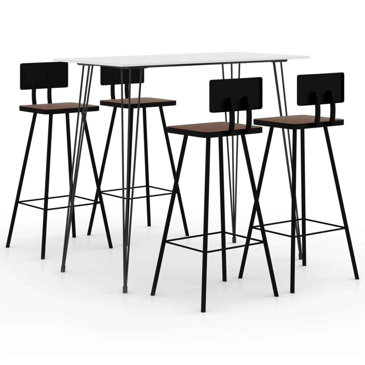vidaXL 5-tlg. Bar-Set Weiß Modell 19 vidaXL 5-tlg. Bar-Set Weiß Modell 19 von VIDAXL