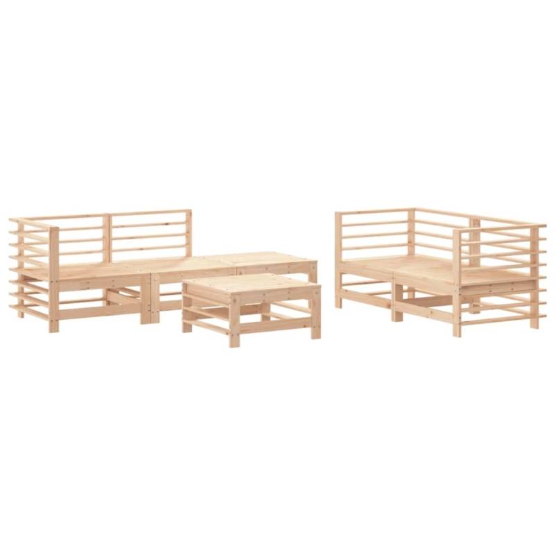 vidaXL 6-Tlg Garten-Lounge-Set Massivholz Kiefer 3186200 vidaXL 6-Tlg Garten-Lounge-Set Massivholz Kiefer 3186200 von VIDAXL
