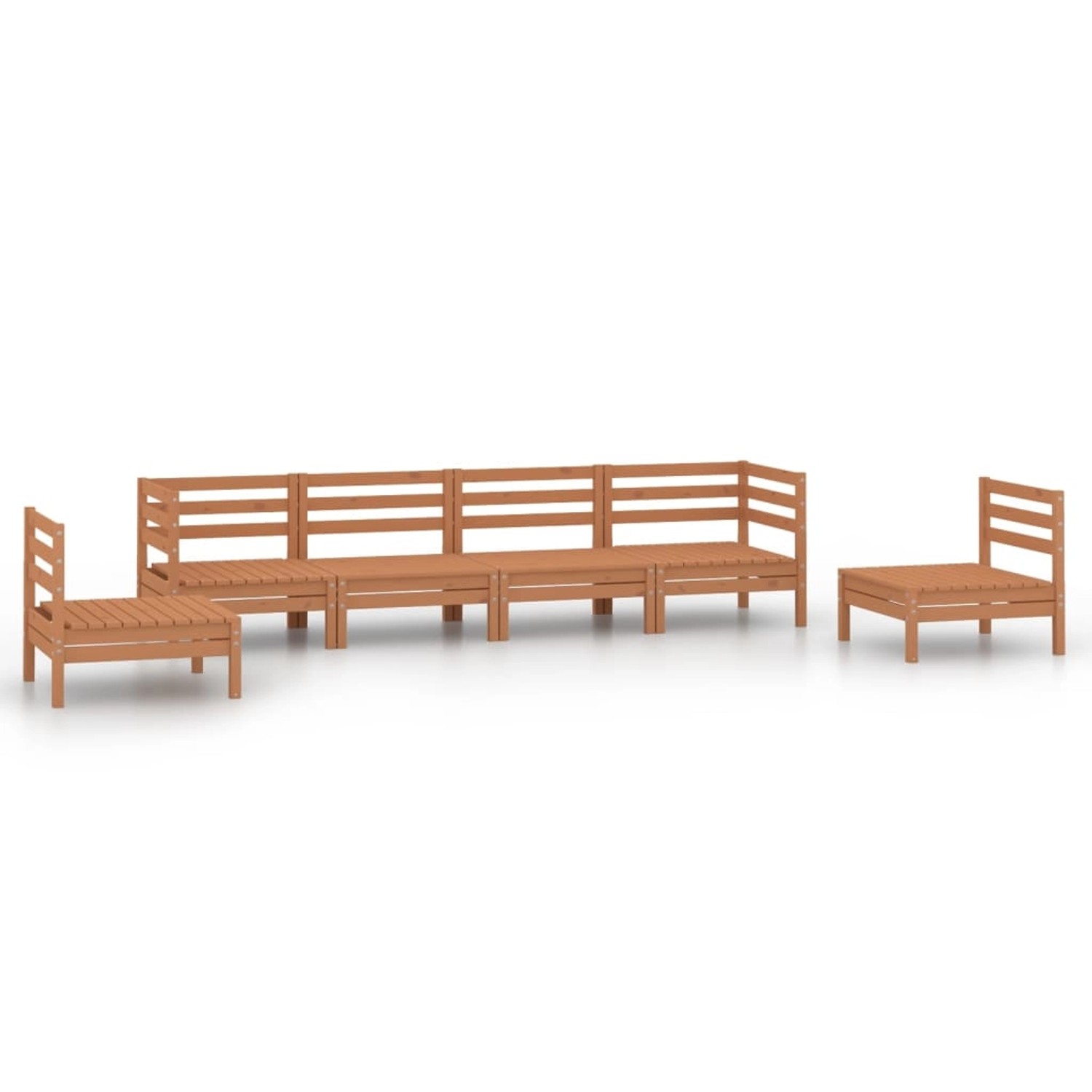 vidaXL 6-tlg Garten-Lounge-Set Honigbraun Massivholz Kiefer Modell 17 vidaXL 6-tlg Garten-Lounge-Set Honigbraun Massivholz Kiefer Modell 17 von VIDAXL