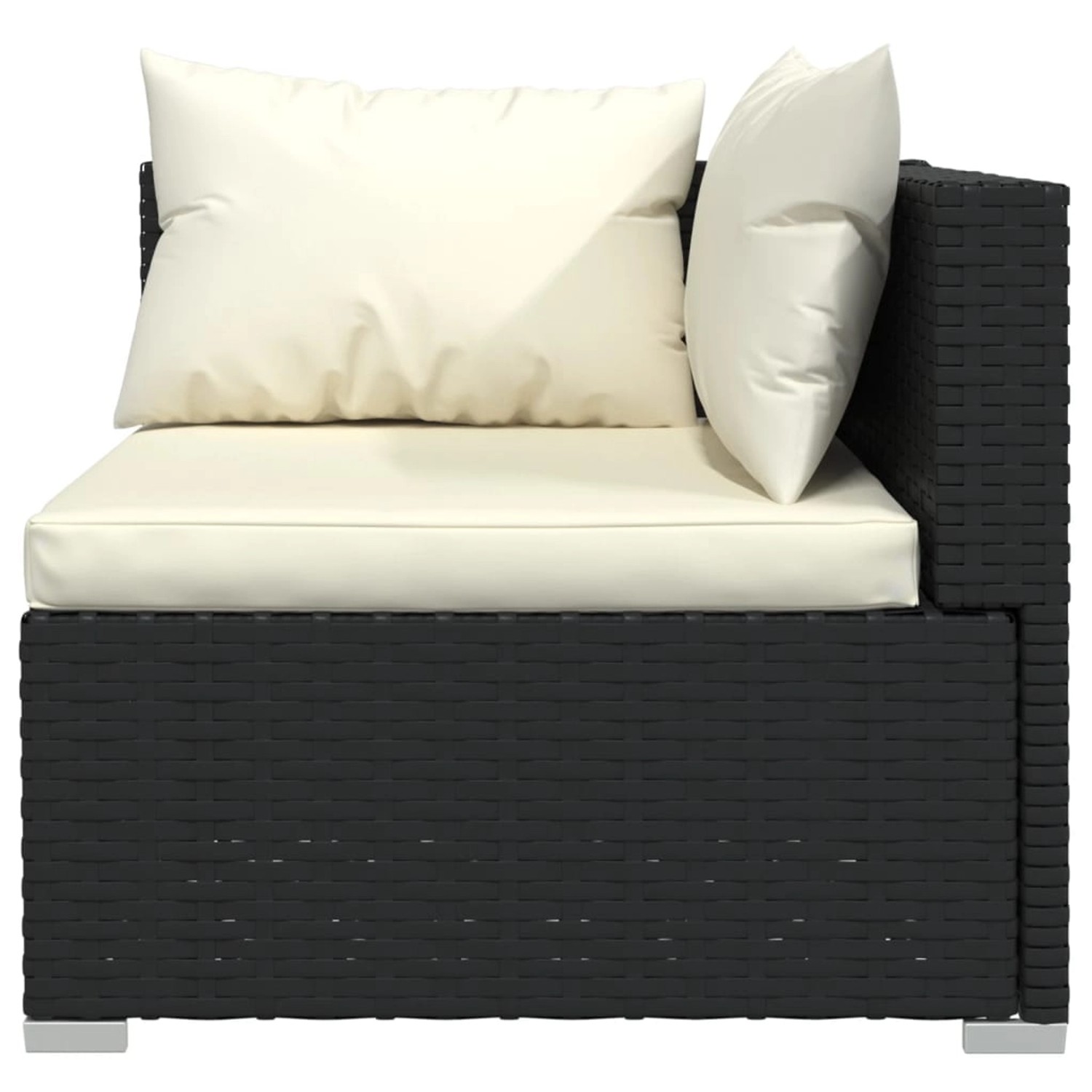 vidaXL 6-tlg Garten-Lounge-Set mit Kissen Poly Rattan Schwarz Modell 36 vidaXL 6-tlg Garten-Lounge-Set mit Kissen Poly Rattan Schwarz Modell 36 von VIDAXL