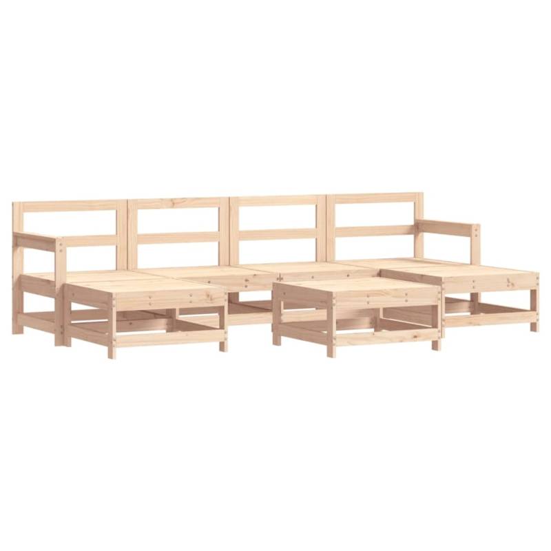 vidaXL 7-Tlg Garten-Lounge-Set Massivholz Kiefer 3186389 vidaXL 7-Tlg Garten-Lounge-Set Massivholz Kiefer 3186389 von VIDAXL