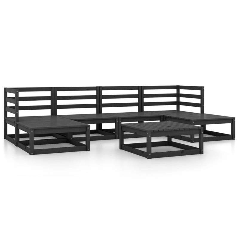 vidaXL 7-tlg Garten-Lounge-Set Massivholz Kiefer Modell 19 von VIDAXL