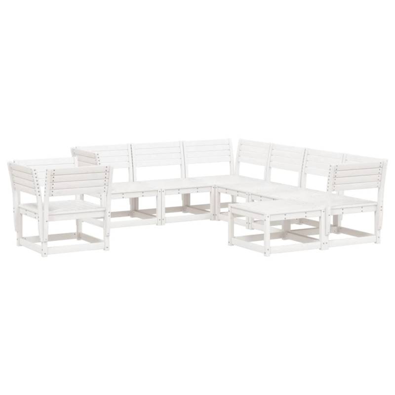 vidaXL 8-Tlg Garten-Lounge-Set Weiß Massivholz Kiefer 3216941 vidaXL 8-Tlg Garten-Lounge-Set Weiß Massivholz Kiefer 3216941 von VIDAXL
