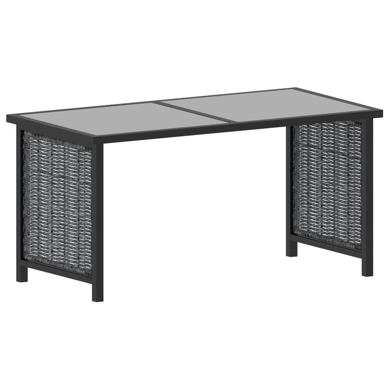 vidaXL 8-tlg Garten-Lounge-Set mit Auflagen Poly Rattan Anthrazit vidaXL 8-tlg Garten-Lounge-Set mit Auflagen Poly Rattan Anthrazit von VIDAXL