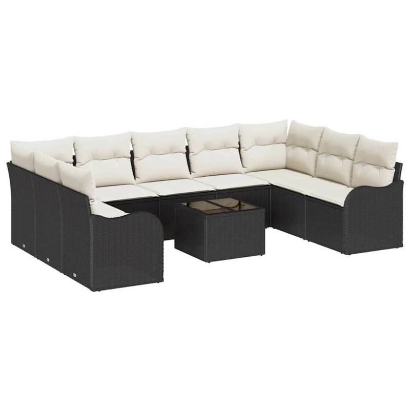vidaXL 9-Teiliges Garten-Sofa-Set mit Kissen in Braun aus Poly Rattan 3354536 vidaXL 9-Teiliges Garten-Sofa-Set mit Kissen in Braun aus Poly Rattan 3354536 von VIDAXL
