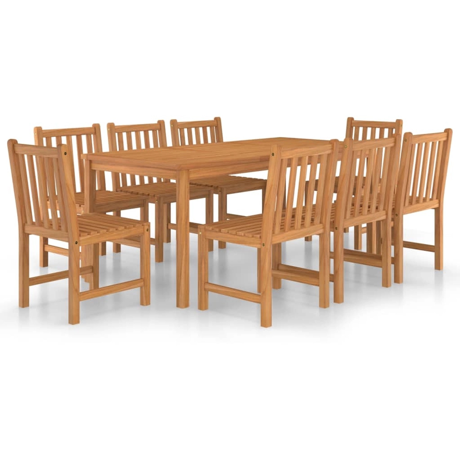 vidaXL 9-tlg Garten-Essgruppe Massivholz Teak Modell 15 vidaXL 9-tlg Garten-Essgruppe Massivholz Teak Modell 15 von VIDAXL