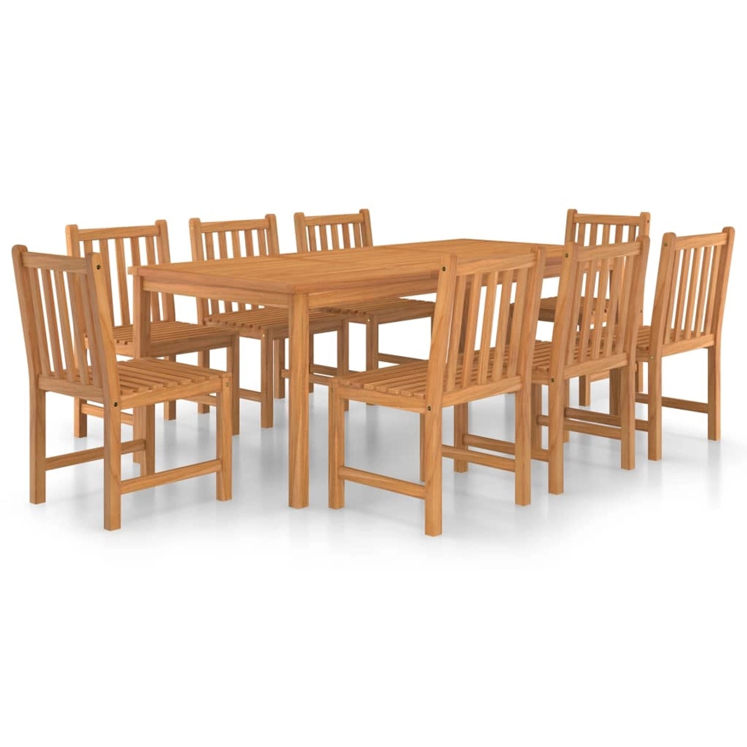 vidaXL 9-tlg Garten-Essgruppe Massivholz Teak Modell 16 vidaXL 9-tlg Garten-Essgruppe Massivholz Teak Modell 16 von VIDAXL
