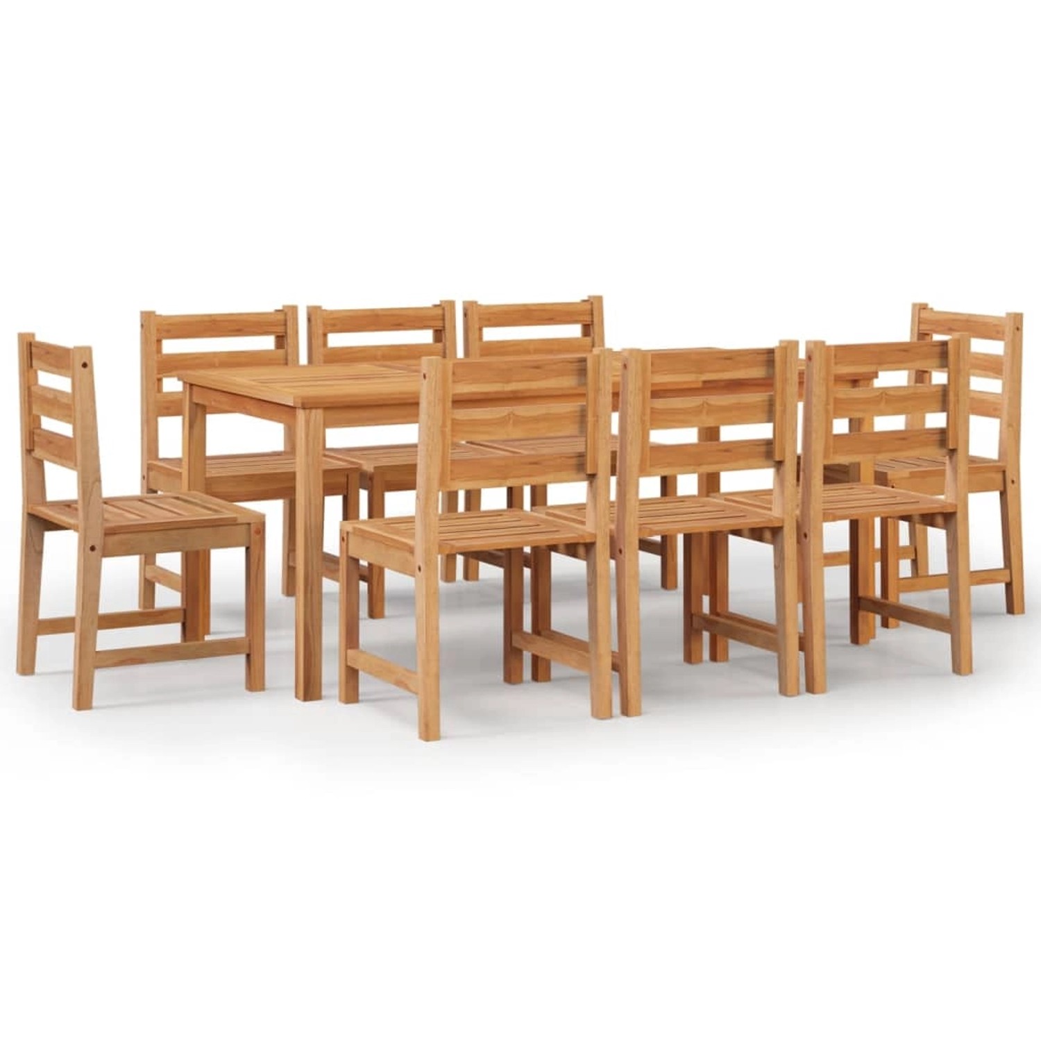 vidaXL 9-tlg Garten-Essgruppe Massivholz Teak Modell 17 vidaXL 9-tlg Garten-Essgruppe Massivholz Teak Modell 17 von VIDAXL