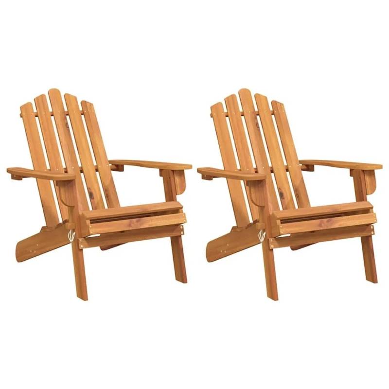 vidaXL Adirondack-Gartenstühle 2 Stk Massivholz Akazie 3145014 vidaXL Adirondack-Gartenstühle 2 Stk Massivholz Akazie 3145014 von VIDAXL