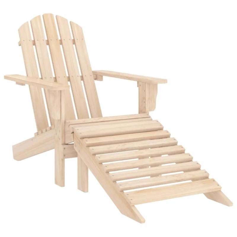 vidaXL Adirondack-Gartenstuhl mit Fußteil Massivholz Tanne 315862 vidaXL Adirondack-Gartenstuhl mit Fußteil Massivholz Tanne 315862 von VIDAXL