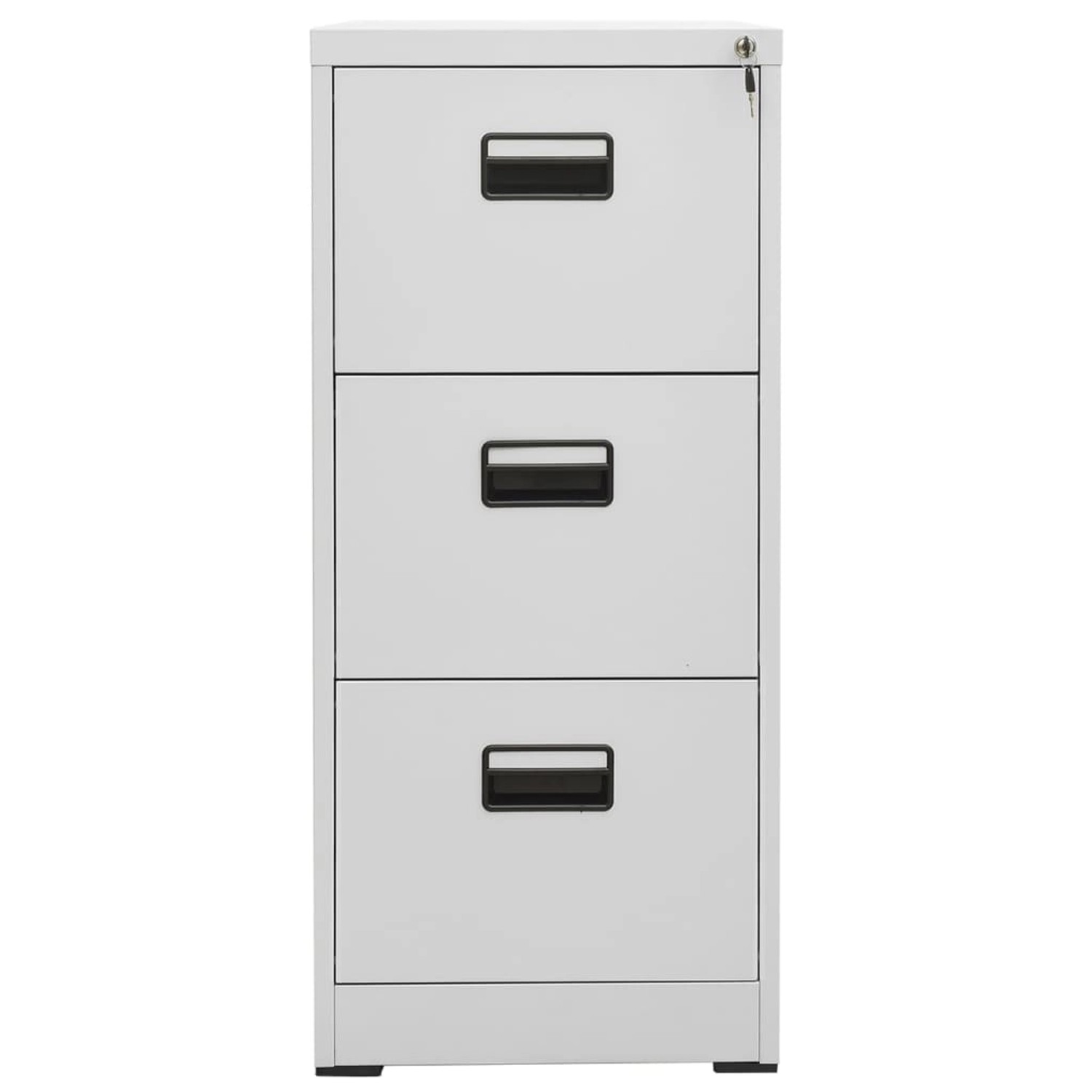 vidaXL Aktenschrank Hellgrau 46x62x102,5 cm Stahl vidaXL Aktenschrank Hellgrau 46x62x102,5 cm Stahl von VIDAXL