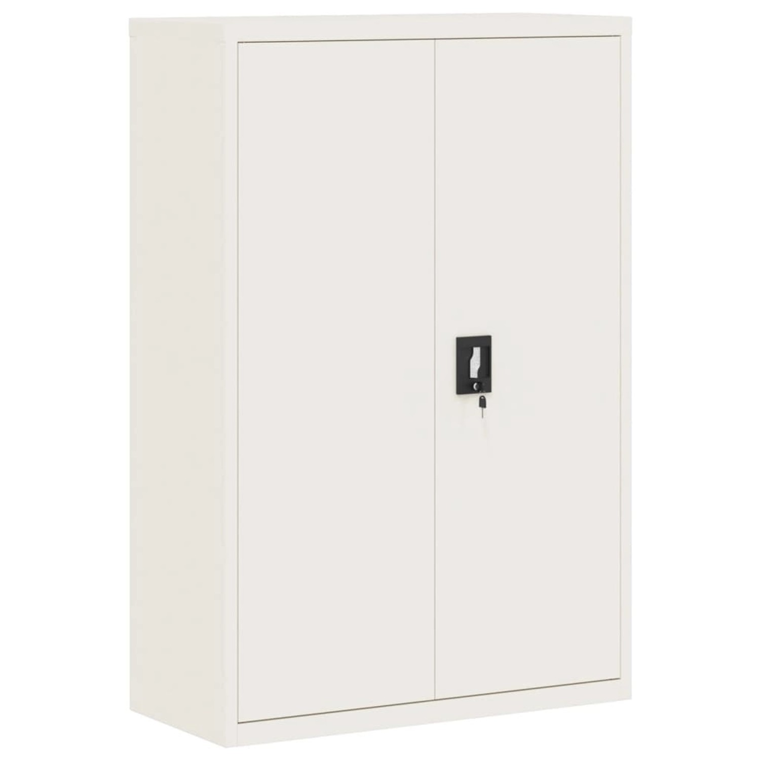vidaXL Aktenschrank Weiß 90x40x140 cm Stahl vidaXL Aktenschrank Weiß 90x40x140 cm Stahl von VIDAXL