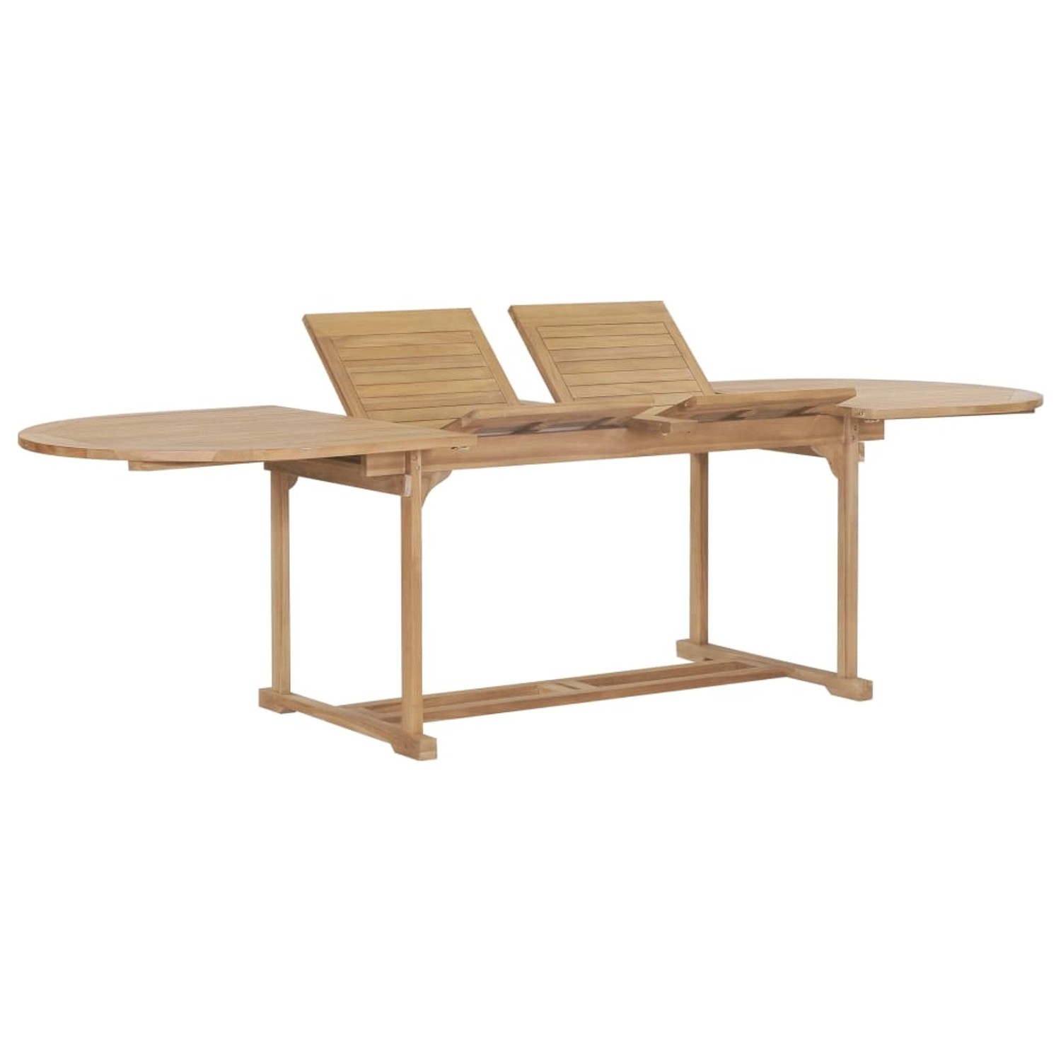 vidaXL Ausziehbarer Gartentisch 180-280x100x75 cm Massivholz Teak 44679 vidaXL Ausziehbarer Gartentisch 180-280x100x75 cm Massivholz Teak 44679 von VIDAXL