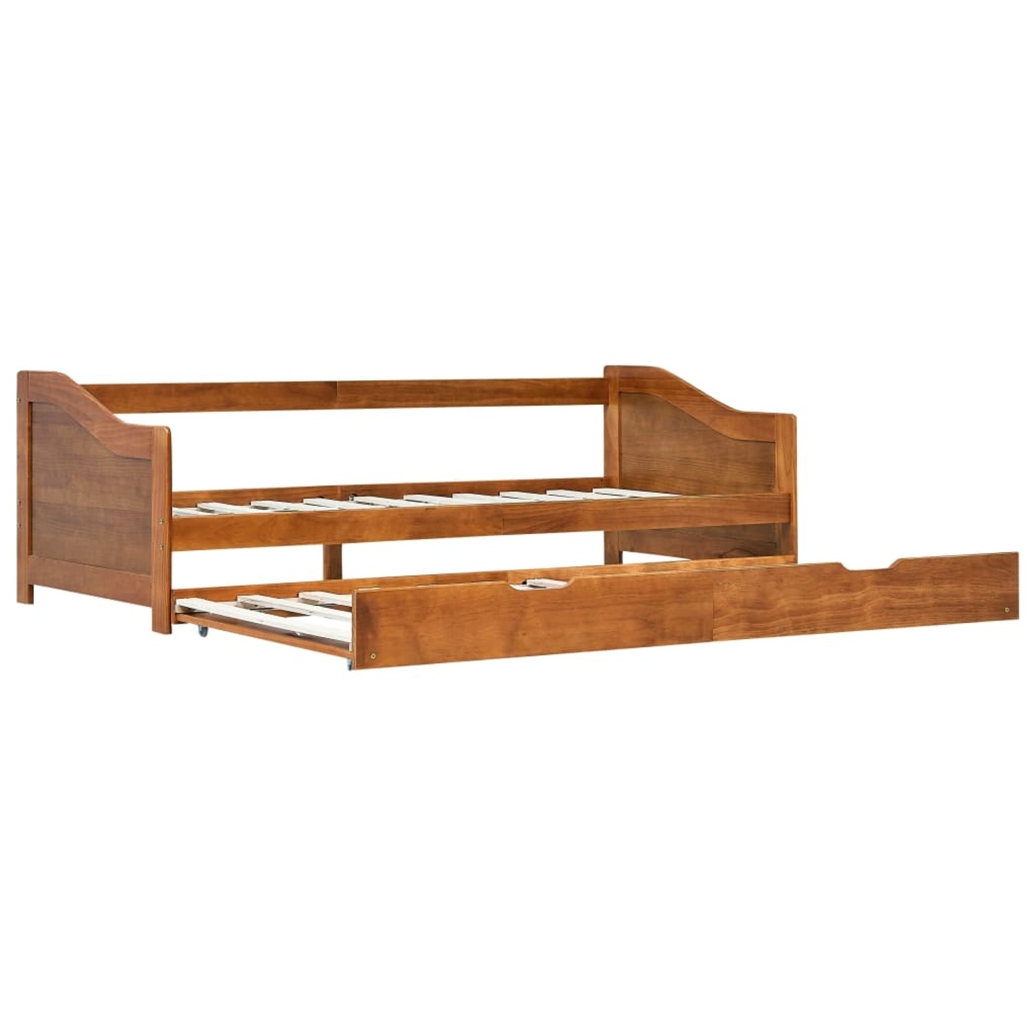 vidaXL Ausziehsofa Bettgestell Honigbraun Kiefernholz 90x200 cm617160 vidaXL Ausziehsofa Bettgestell Honigbraun Kiefernholz 90x200 cm617160 von VIDAXL