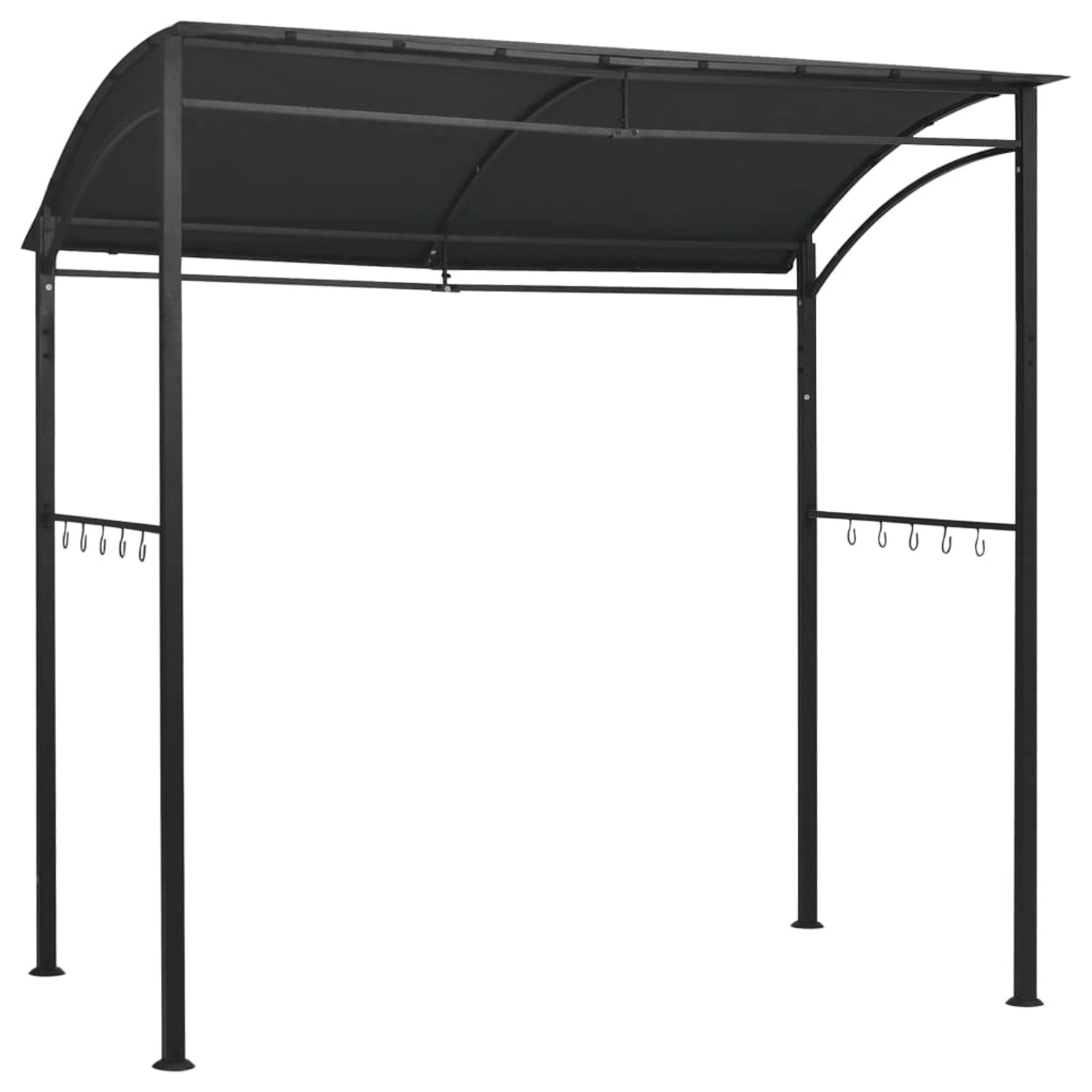 vidaXL BBQ-Pavillon 215x150x220 cm Anthrazit Stahl vidaXL BBQ-Pavillon 215x150x220 cm Anthrazit Stahl von VIDAXL