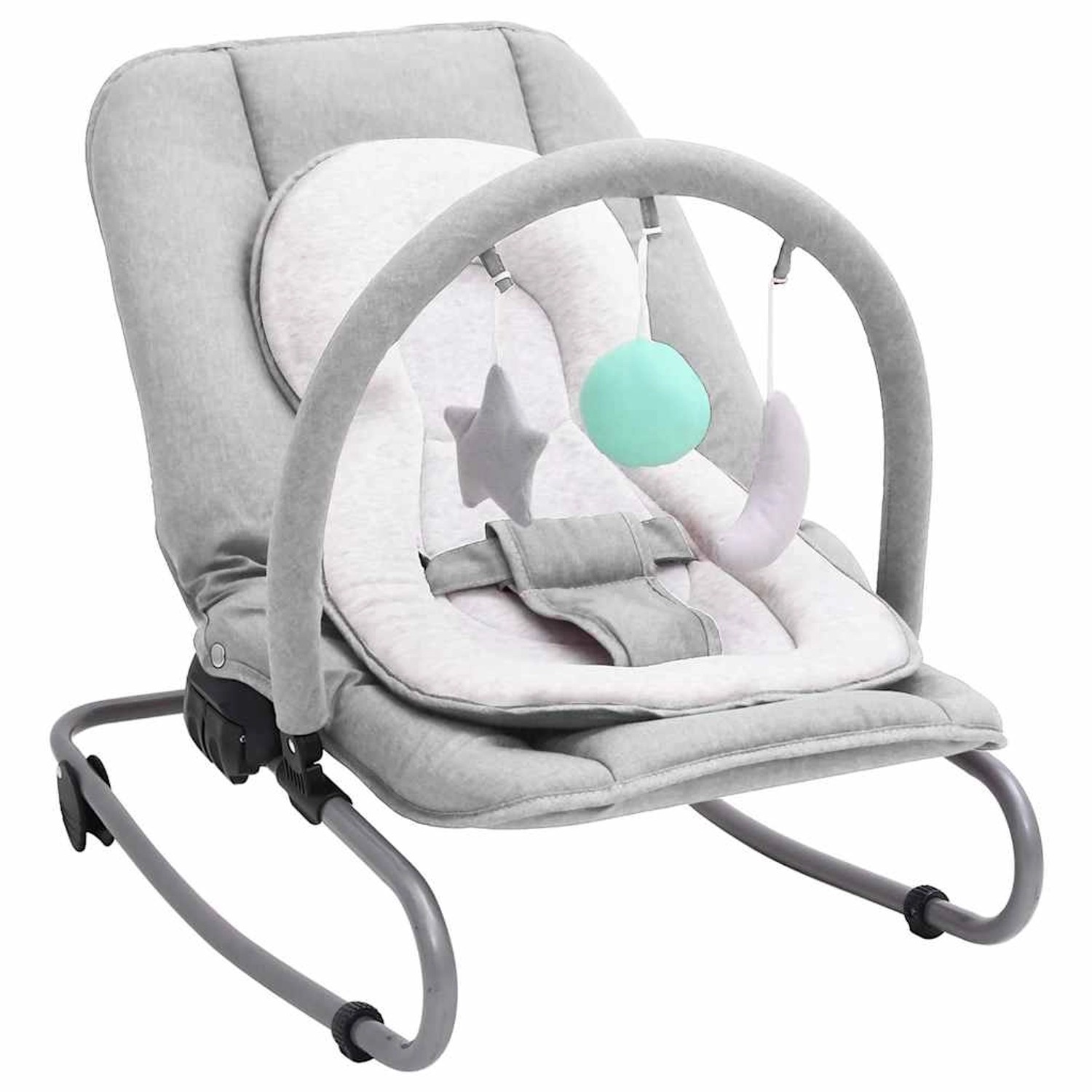 vidaXL Babywippe Hellgrau Stahl 748400 vidaXL Babywippe Hellgrau Stahl 748400 von VIDAXL