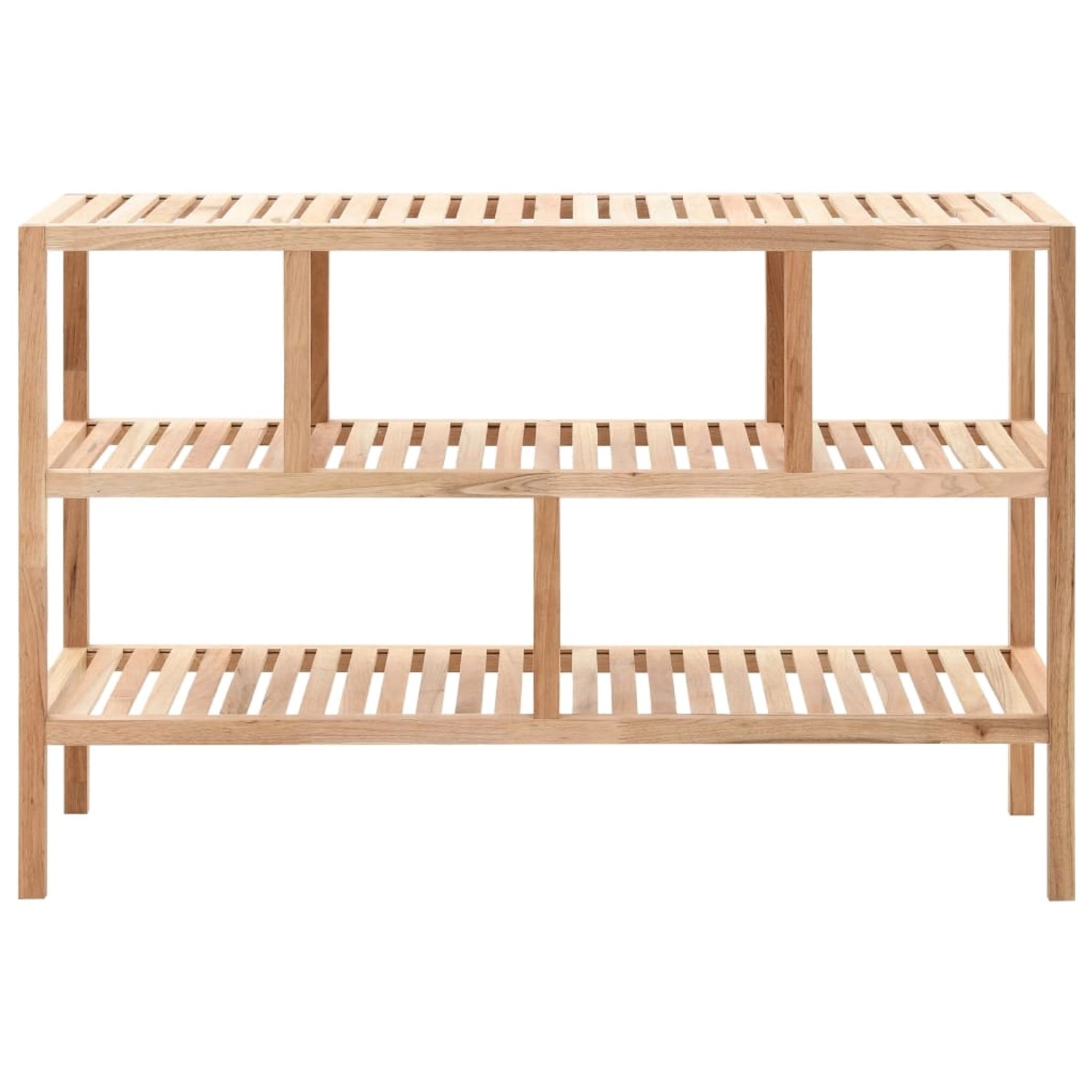 VidaXL Badezimmer-Regal Walnussholz Massiv 100x40x65 cm VidaXL Badezimmer-Regal Walnussholz Massiv 100x40x65 cm von VIDAXL