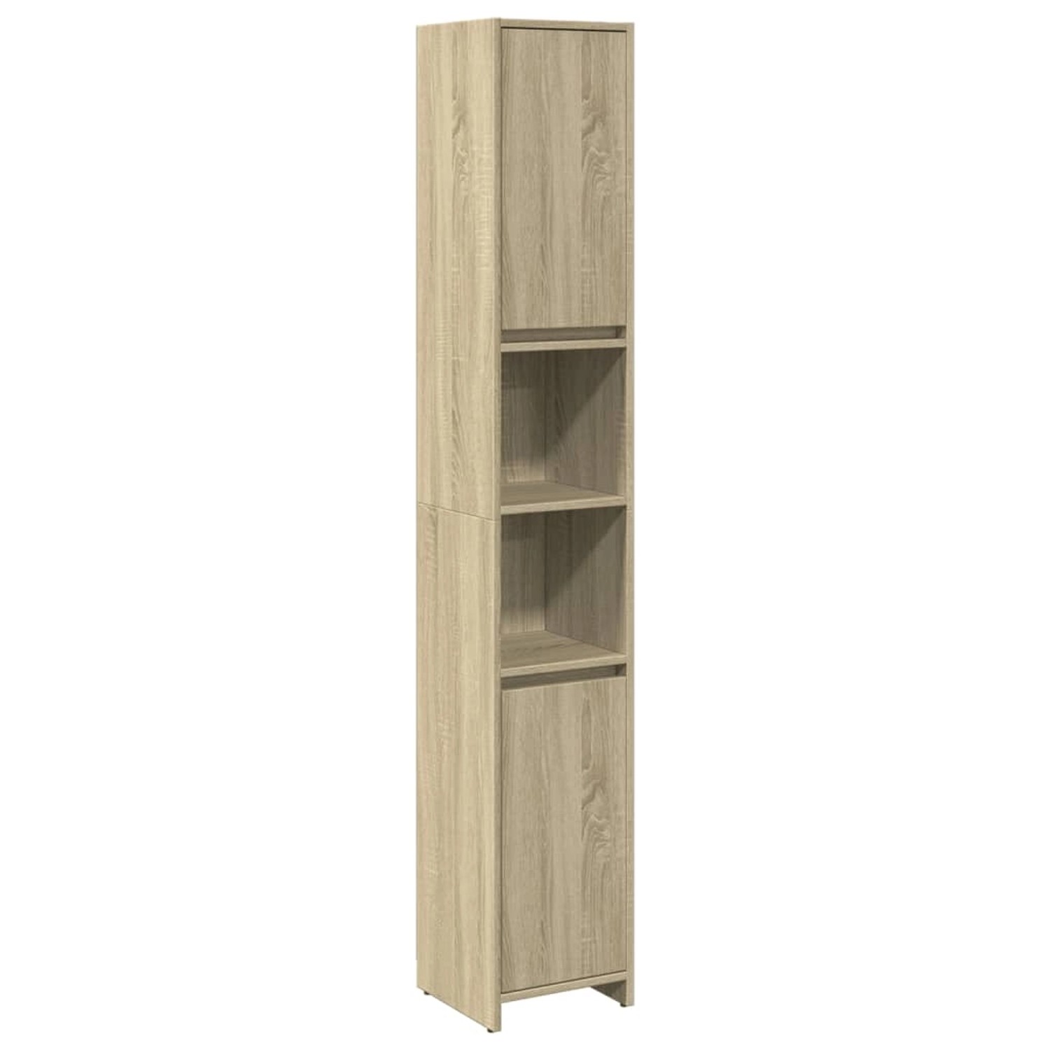 vidaXL Badezimmerschrank Sonoma-Eiche 30x30x183,5 cm Holzwerkstoff Modell 3 vidaXL Badezimmerschrank Sonoma-Eiche 30x30x183,5 cm Holzwerkstoff Modell 3 von VIDAXL