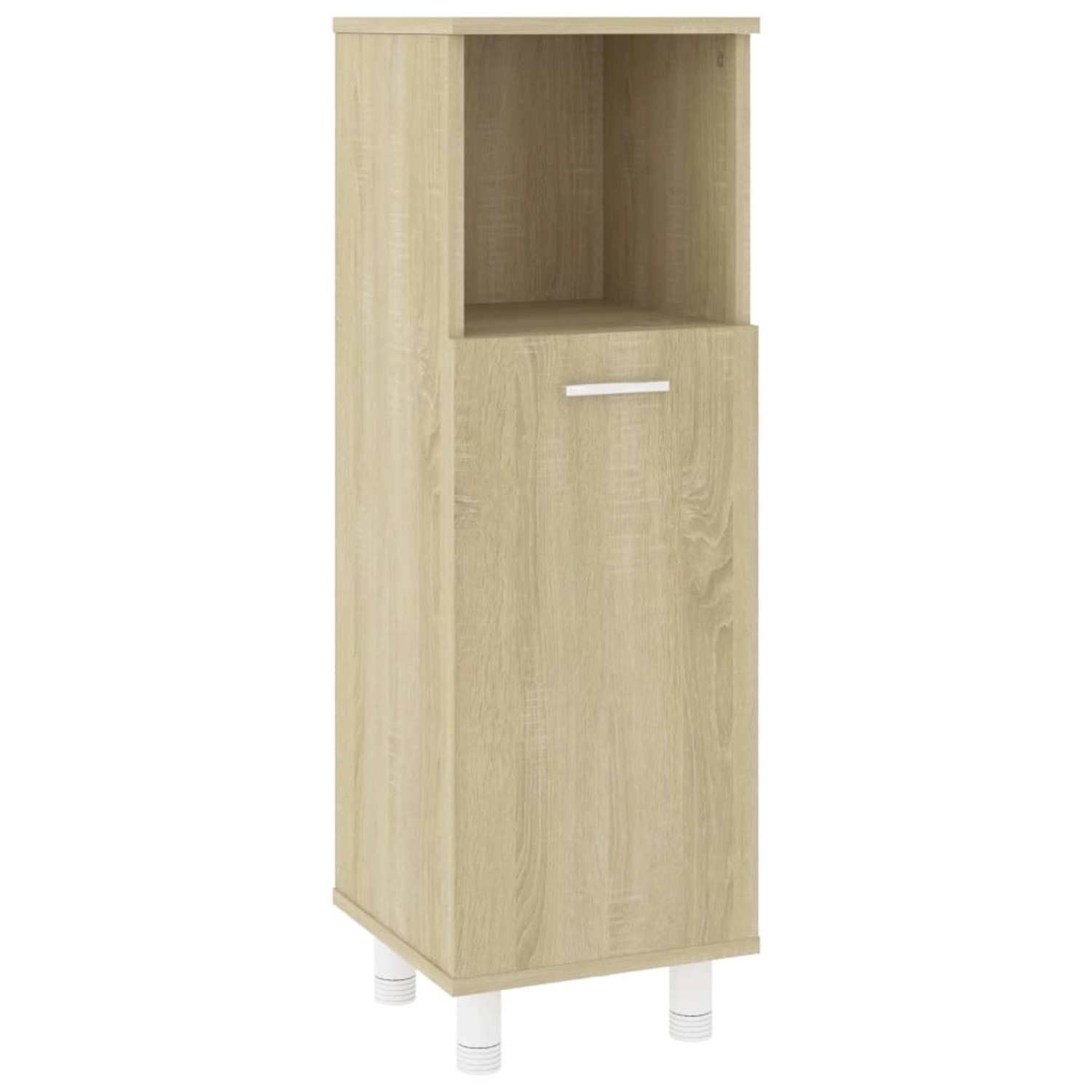 vidaXL Badezimmerschrank Sonoma-Eiche 30x30x95 cm Holzwerkstoff Modell 2 vidaXL Badezimmerschrank Sonoma-Eiche 30x30x95 cm Holzwerkstoff Modell 2 von VIDAXL
