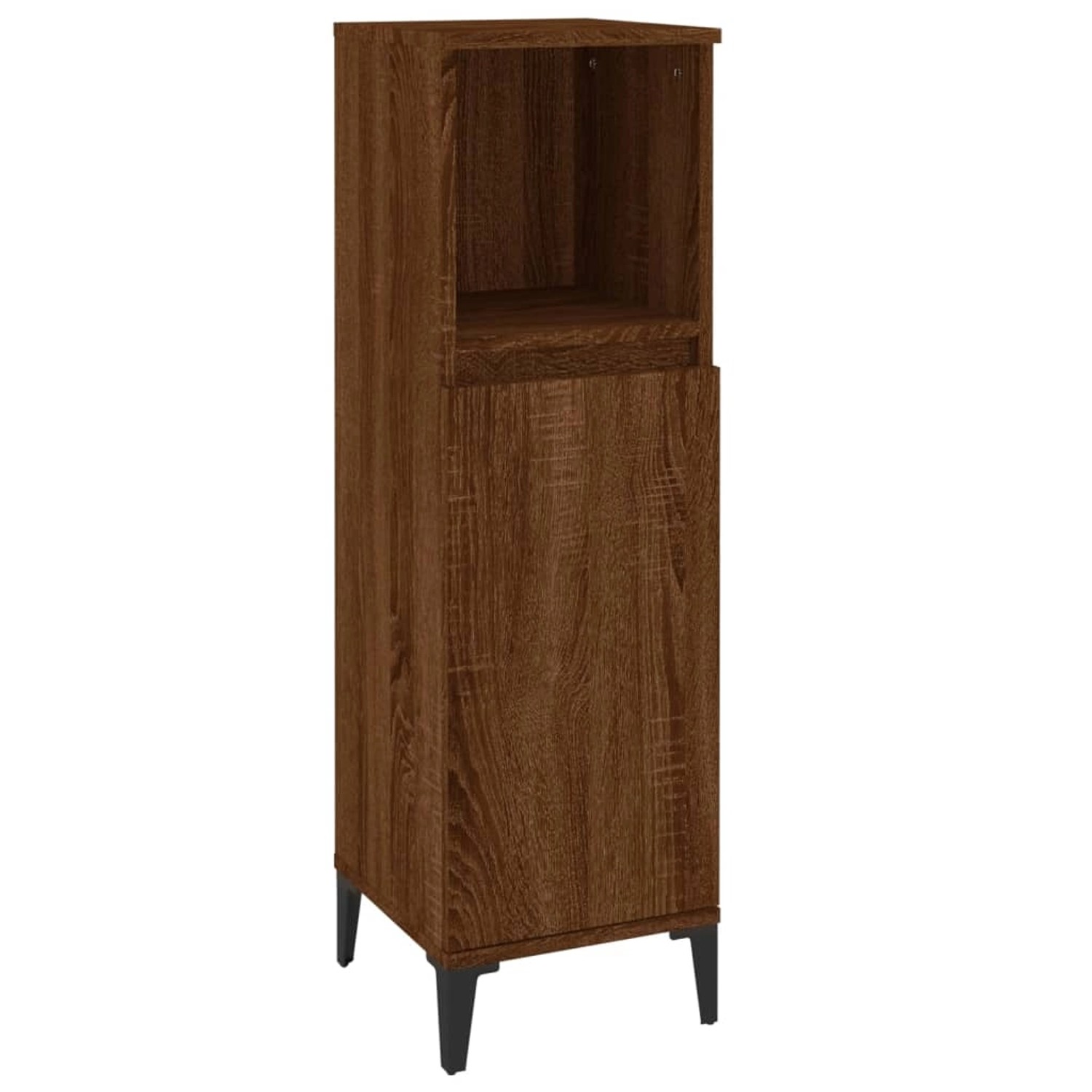 vidaXL Badschrank Braun Eichen-Optik 30x30x100 cm Holzwerkstoff Modell 1 vidaXL Badschrank Braun Eichen-Optik 30x30x100 cm Holzwerkstoff Modell 1 von VIDAXL
