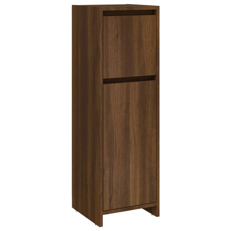 vidaXL Badschrank Braun Eichen-Optik 30x30x95 cm Holzwerkstoff Modell 1 von VIDAXL