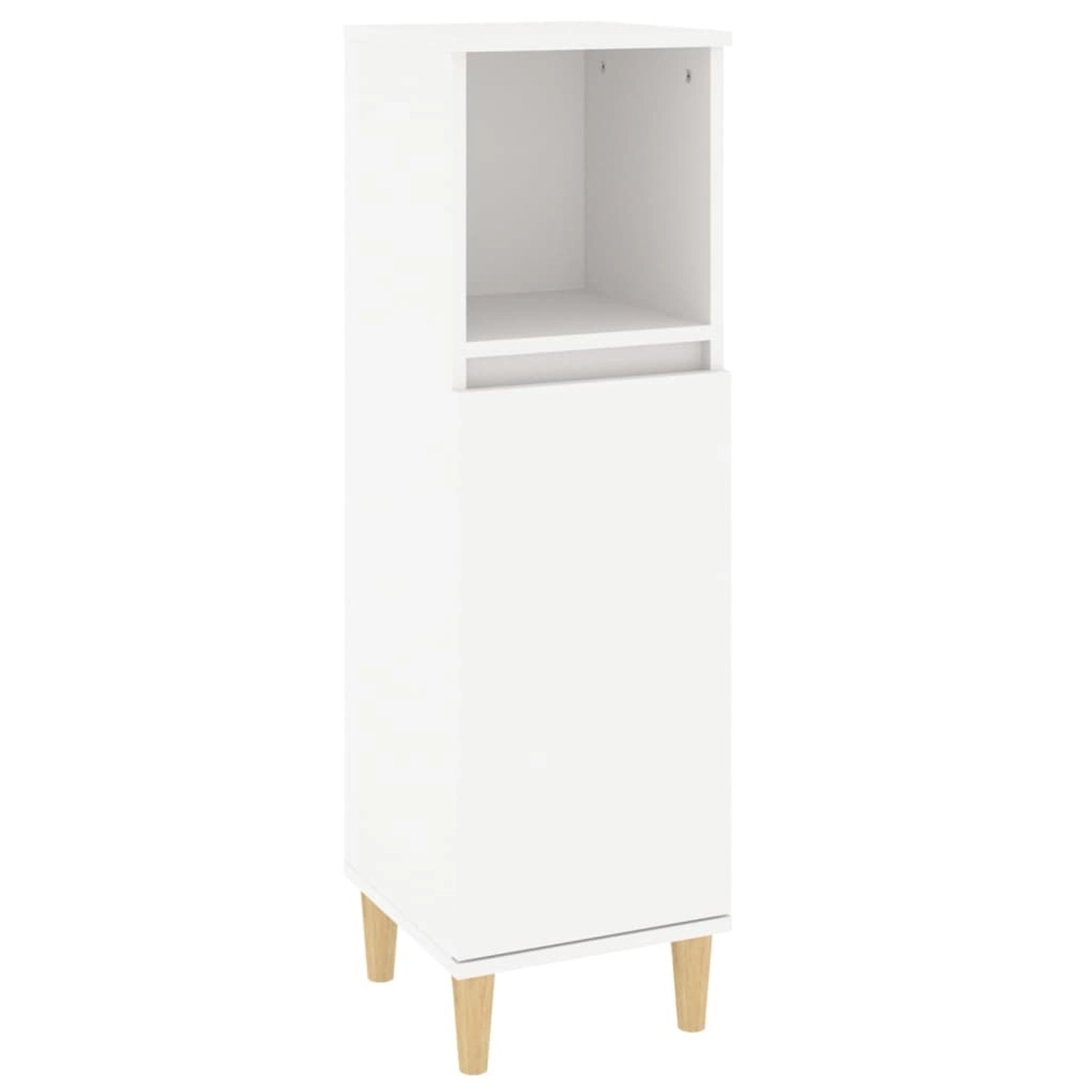 vidaXL Badschrank Weiß 30x30x100 cm Holzwerkstoff Modell 1 vidaXL Badschrank Weiß 30x30x100 cm Holzwerkstoff Modell 1 von VIDAXL
