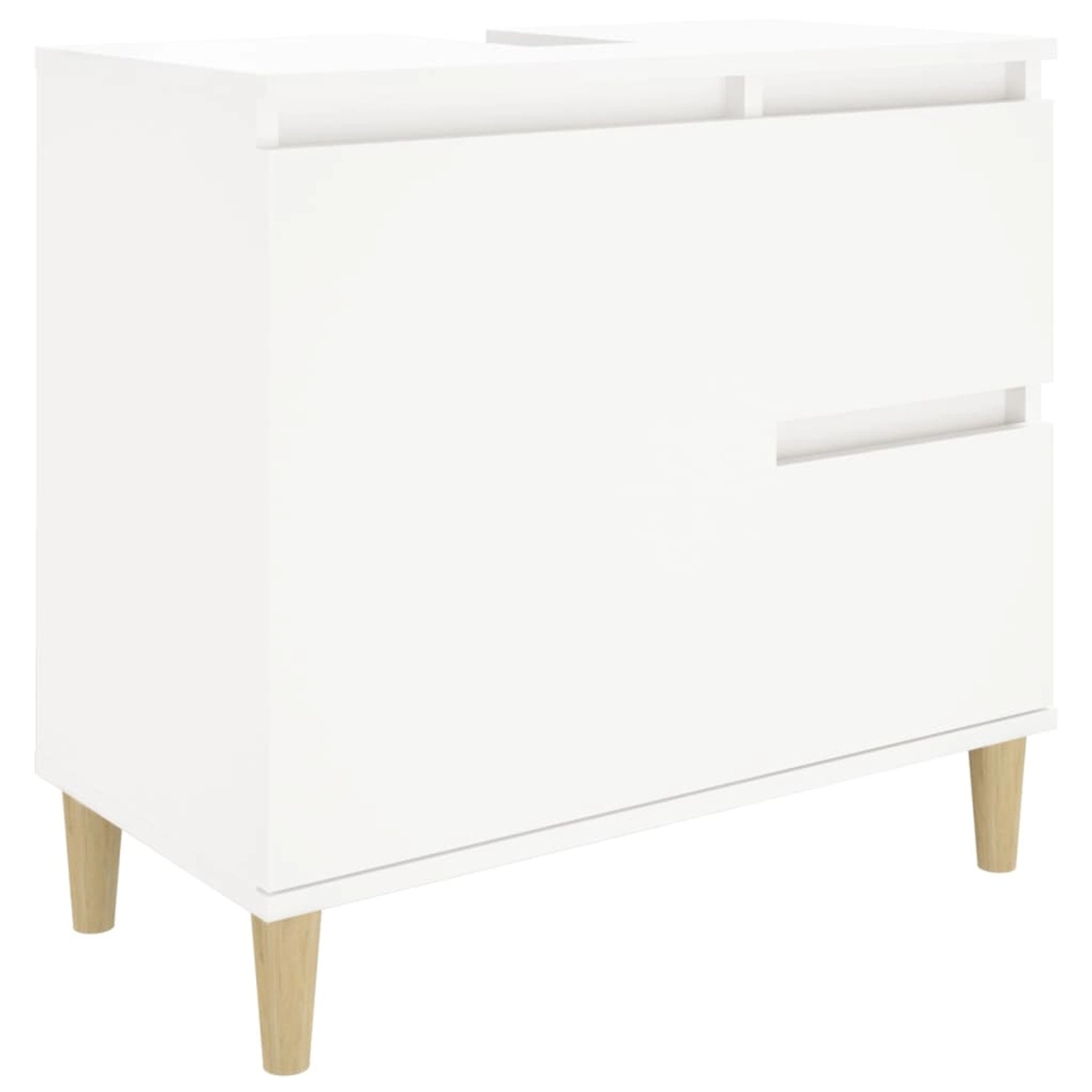 vidaXL Badschrank Weiß 65x33x60 cm Holzwerkstoff vidaXL Badschrank Weiß 65x33x60 cm Holzwerkstoff von VIDAXL