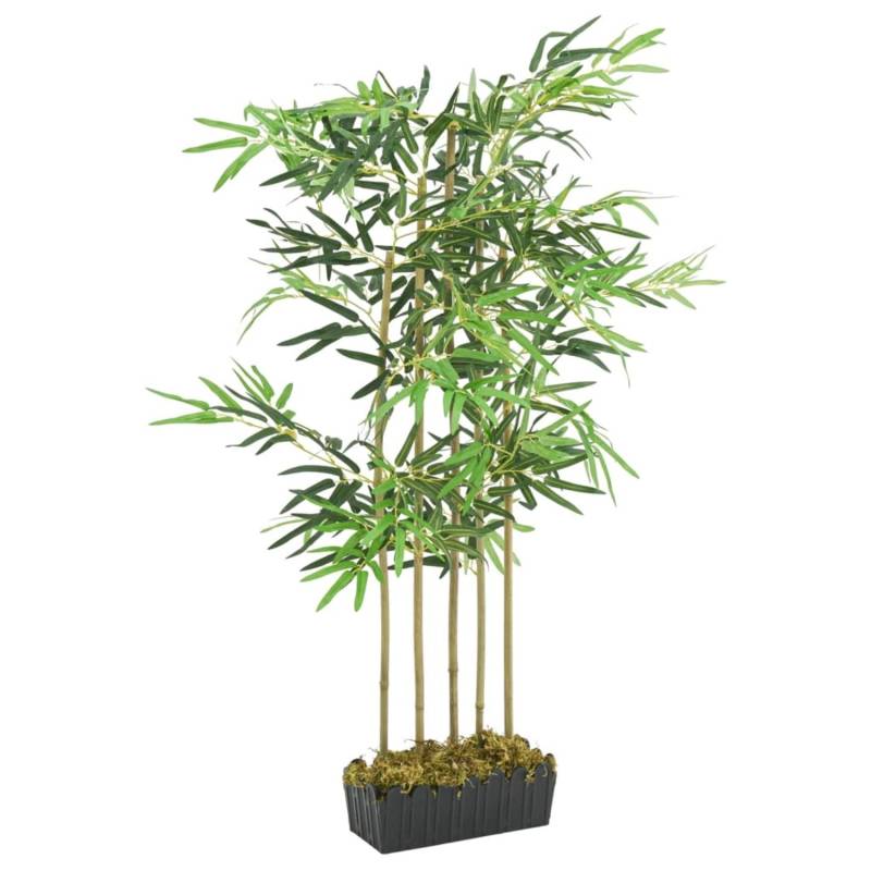 vidaXL Bambusbaum Künstlich 730 Blätter 120 cm Grün von VIDAXL