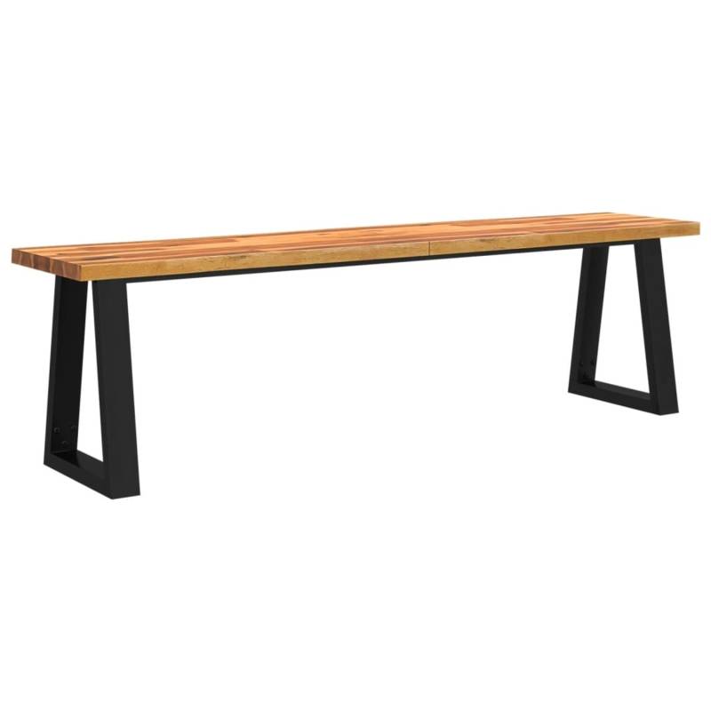 vidaXL Bank Baumkante 160 cm Massivholz Akazie von VIDAXL