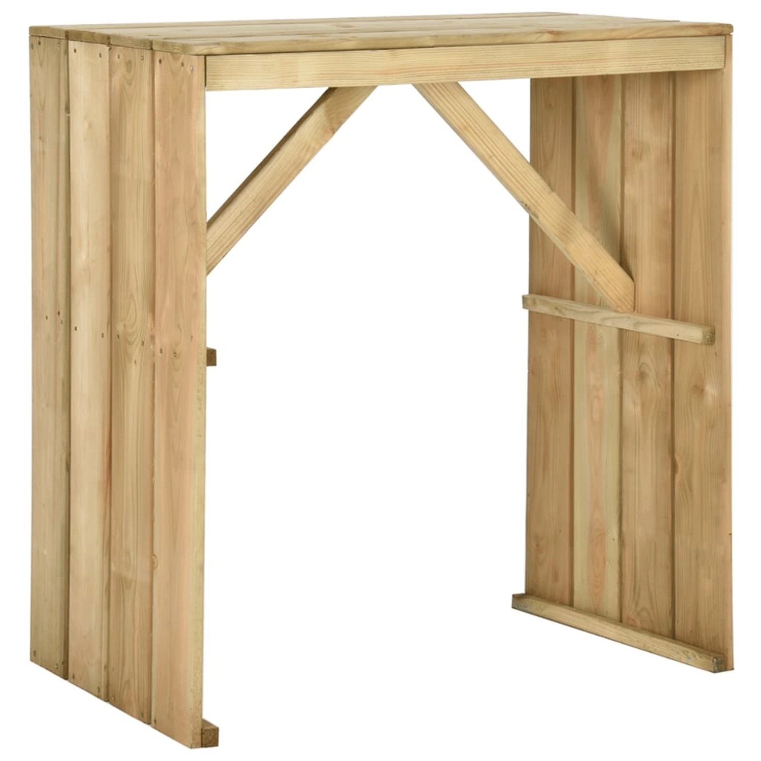 vidaXL Bartisch 100x60x110 cm Imprägniertes Kiefernholz 318416 vidaXL Bartisch 100x60x110 cm Imprägniertes Kiefernholz 318416 von VIDAXL