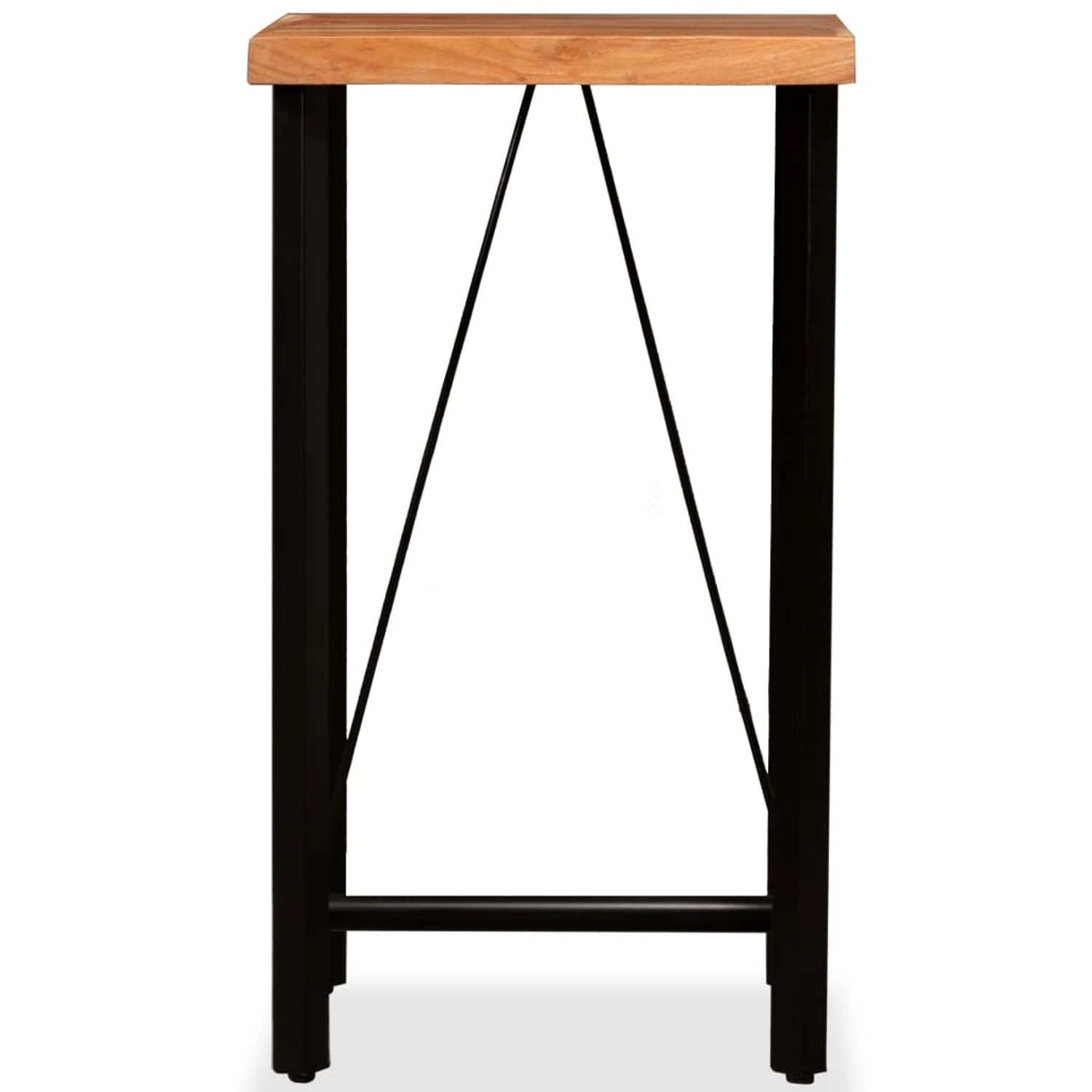 vidaXL Bartisch Akazie Massivholz 60 x 60 x 107 cm von VIDAXL