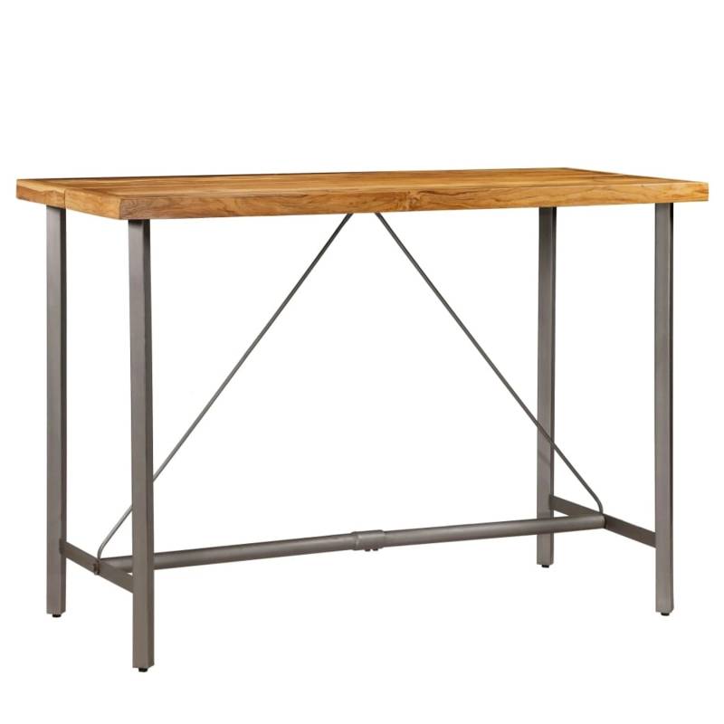 vidaXL Bartisch Recyceltes Massivholz Teak 150 x 70 x 106 cm von VIDAXL
