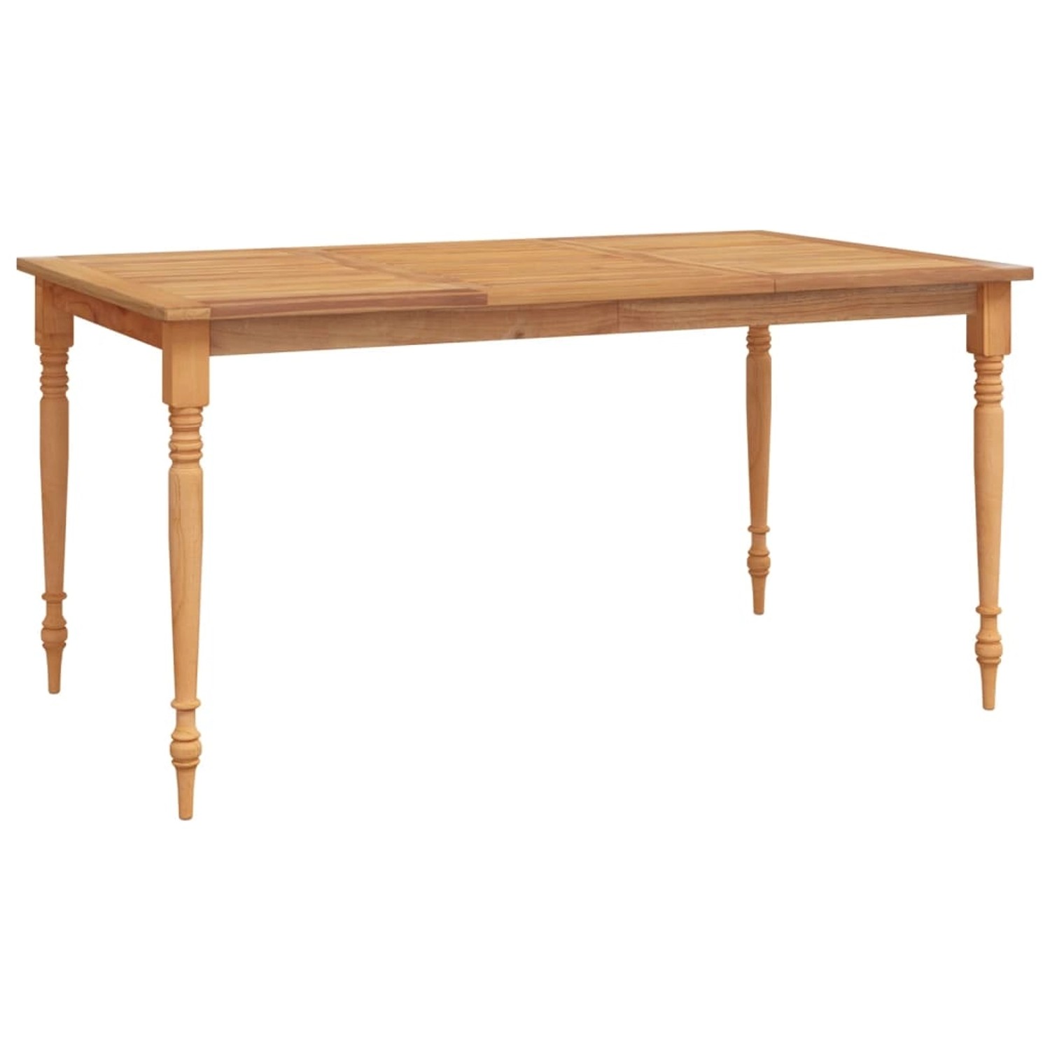 vidaXL Batavia-Tisch 150x90x75 cm Massivholz Teak 319165 vidaXL Batavia-Tisch 150x90x75 cm Massivholz Teak 319165 von VIDAXL