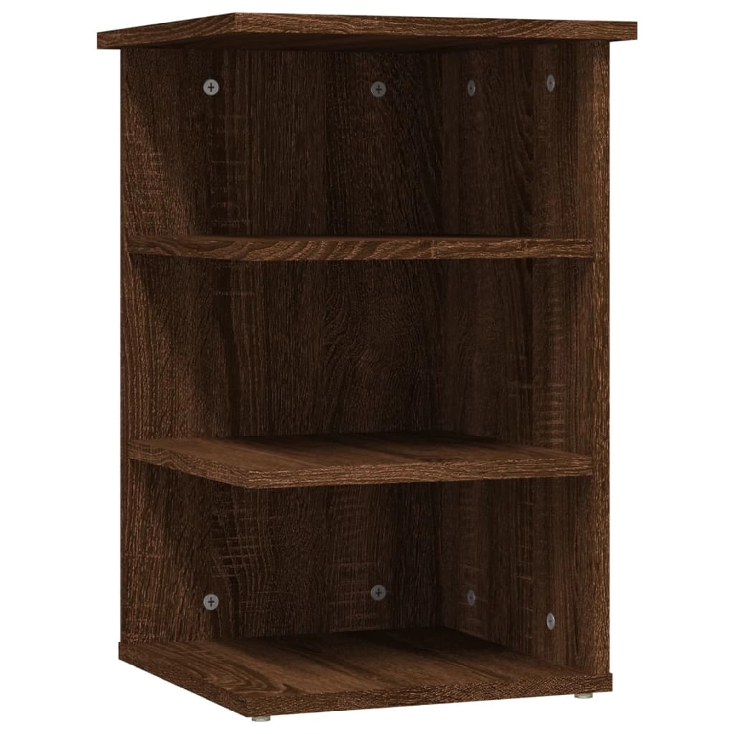 vidaXL Beistellregal Braun Eichen-Optik 35x35x55 cm Holzwerkstoff 826368 von VIDAXL