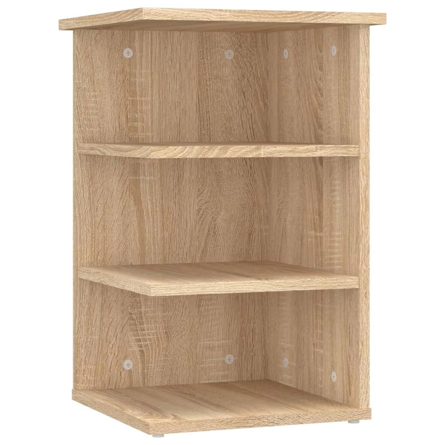 vidaXL Beistellregal Sonoma-Eiche 35x35x55 cm Holzwerkstoff 806277 von VIDAXL