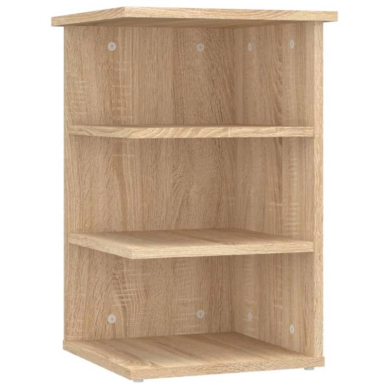 vidaXL Beistellregal Sonoma-Eiche 35x35x55 cm Holzwerkstoff 806277 von VIDAXL
