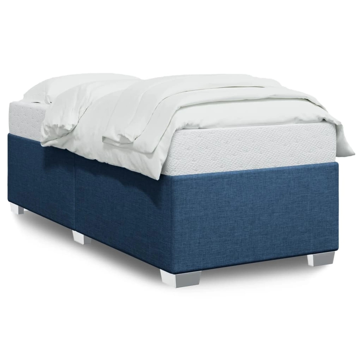vidaXL Bettgestell Blau 80x200 cm Stoff Modell 32101066 vidaXL Bettgestell Blau 80x200 cm Stoff Modell 32101066 von VIDAXL