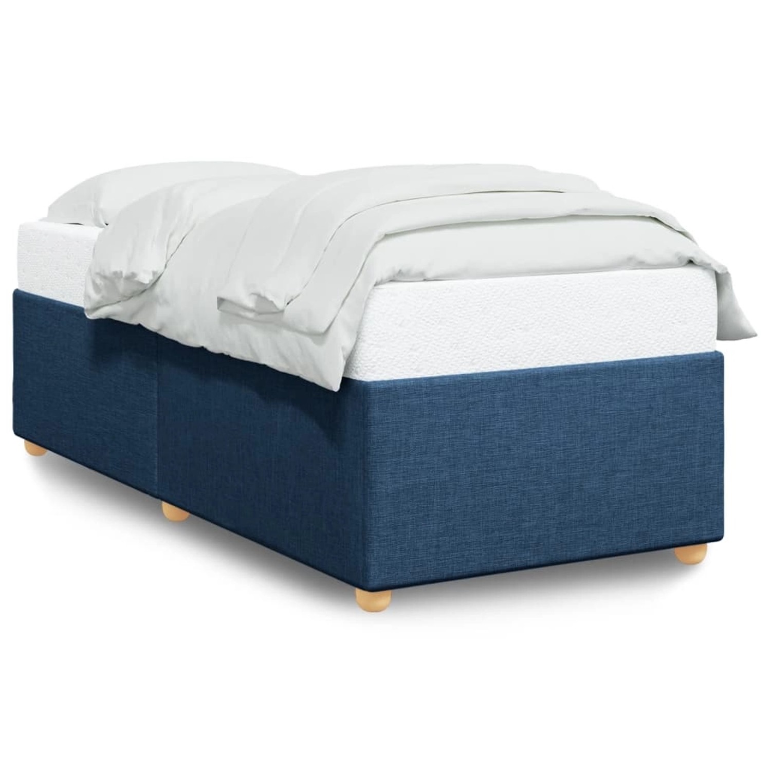 vidaXL Bettgestell Blau 80x200 cm Stoff Modell 62099274 vidaXL Bettgestell Blau 80x200 cm Stoff Modell 62099274 von VIDAXL