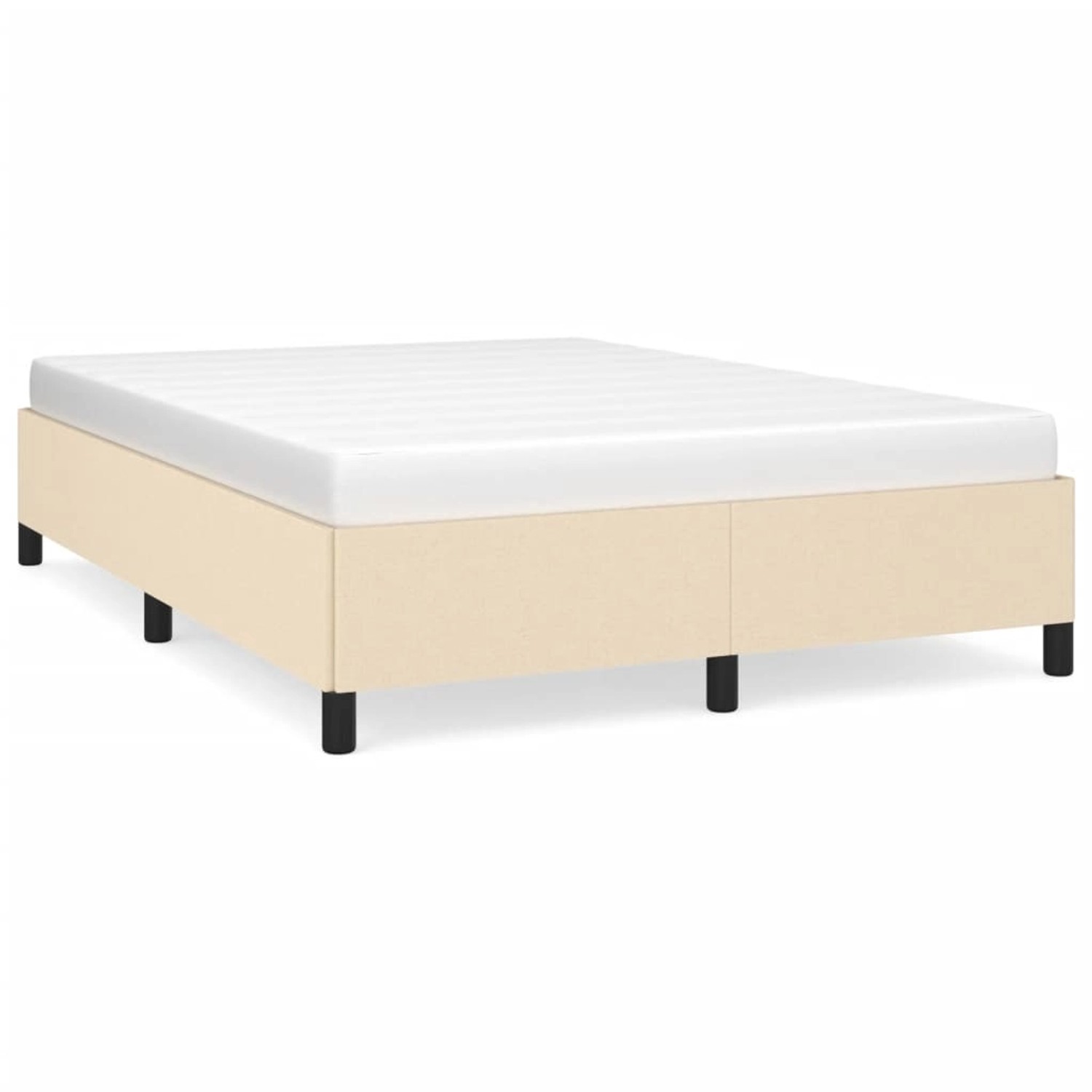 vidaXL Bettgestell Creme 140x200 cm Stoff Modell 21367495 vidaXL Bettgestell Creme 140x200 cm Stoff Modell 21367495 von VIDAXL
